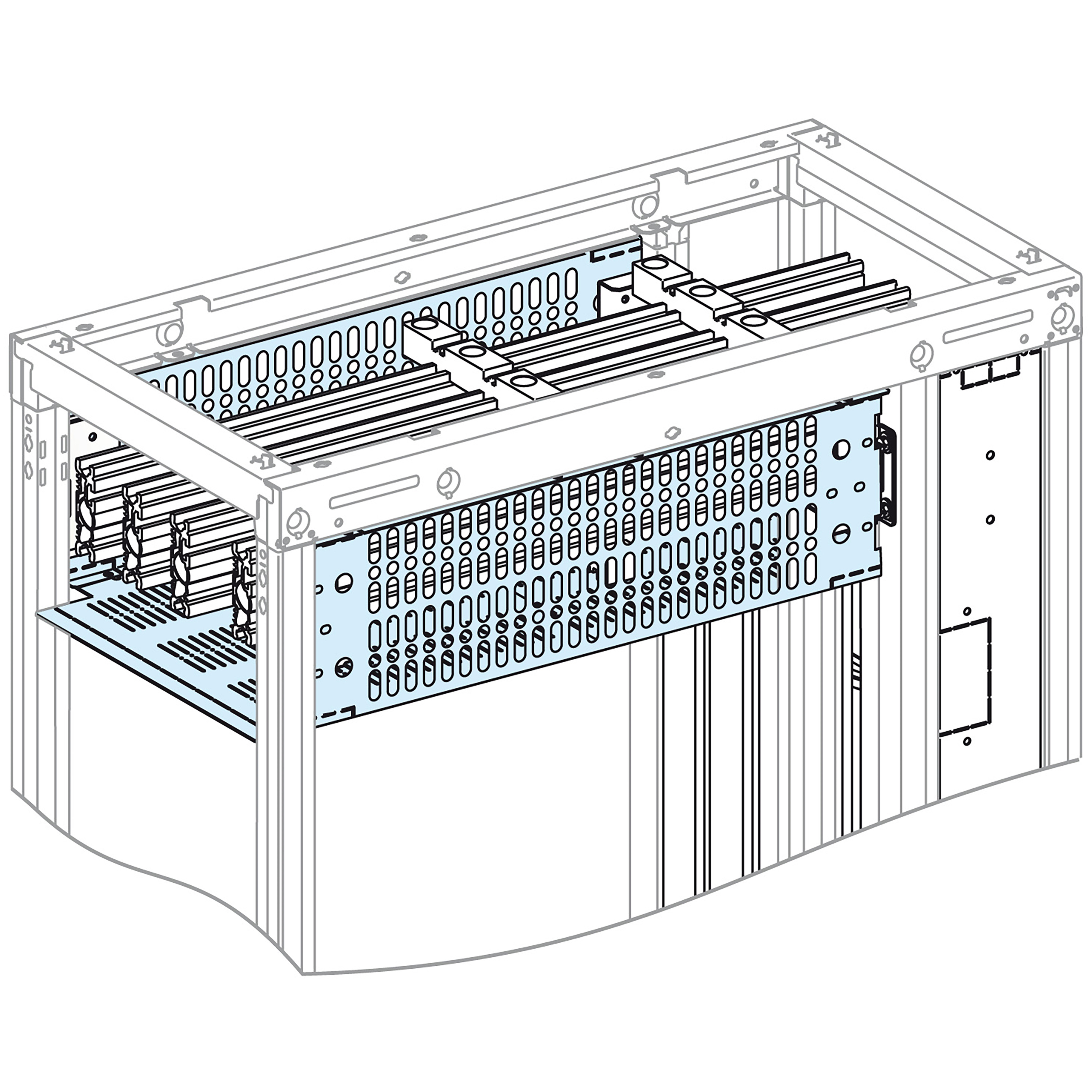 SCHNEIDER ELECTRIC - Segregazione Barre H L400 P600