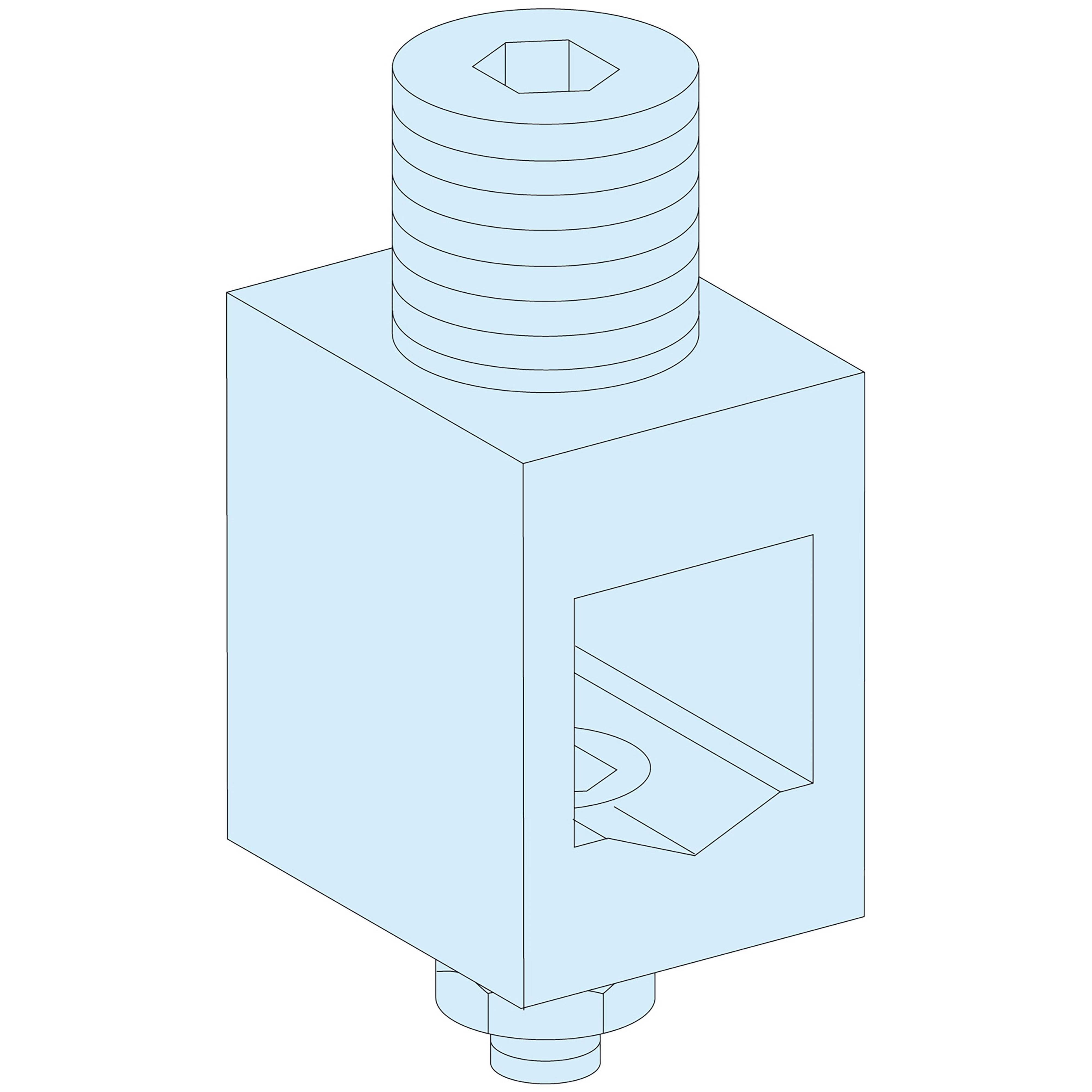 SCHNEIDER ELECTRIC - 4 CONNETTORI 160A 70MMQ