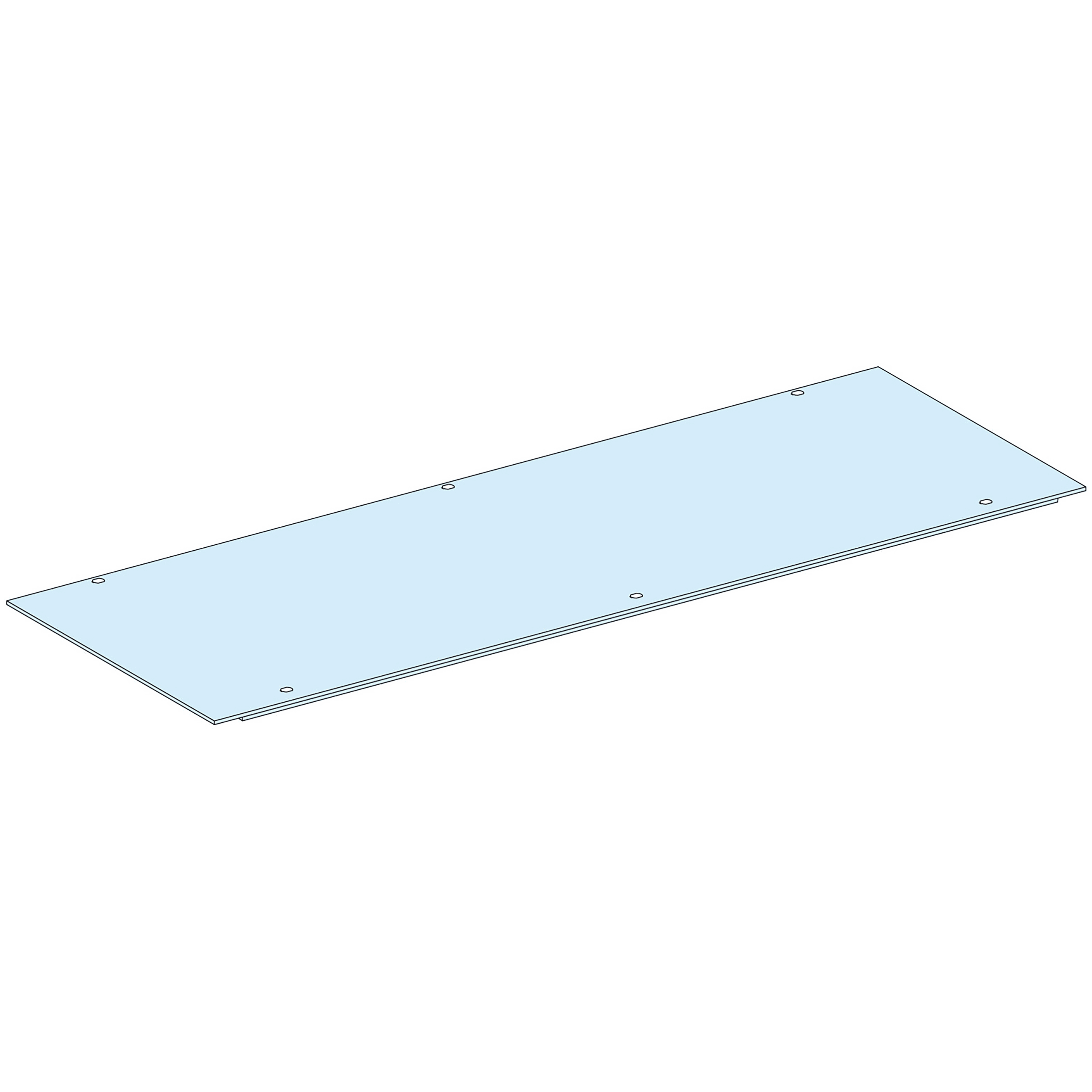 SCHNEIDER ELECTRIC - Pannello fondo IP55 L300 Prisma P