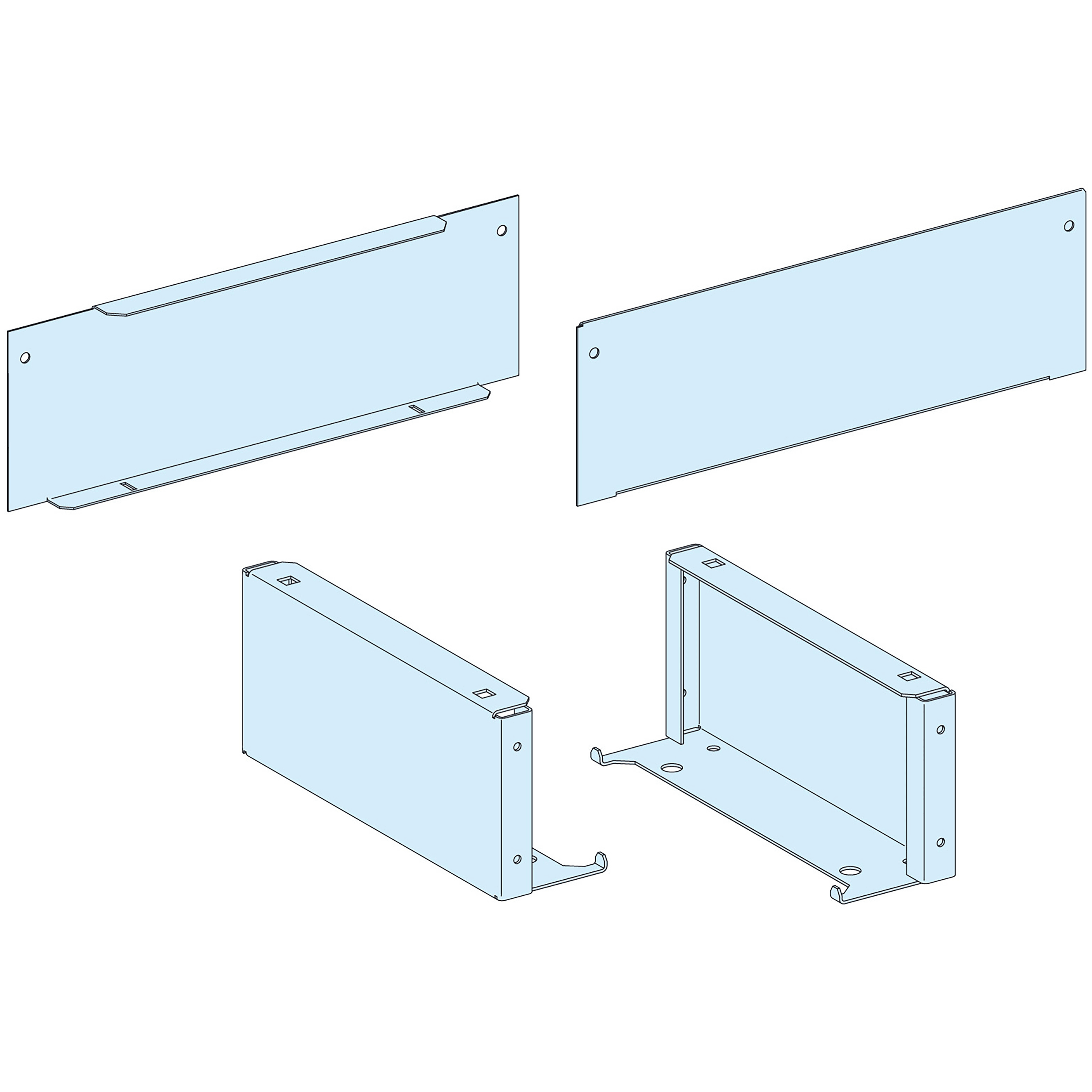 SCHNEIDER ELECTRIC - Rialzo per zoccolo Armadio G H100mm