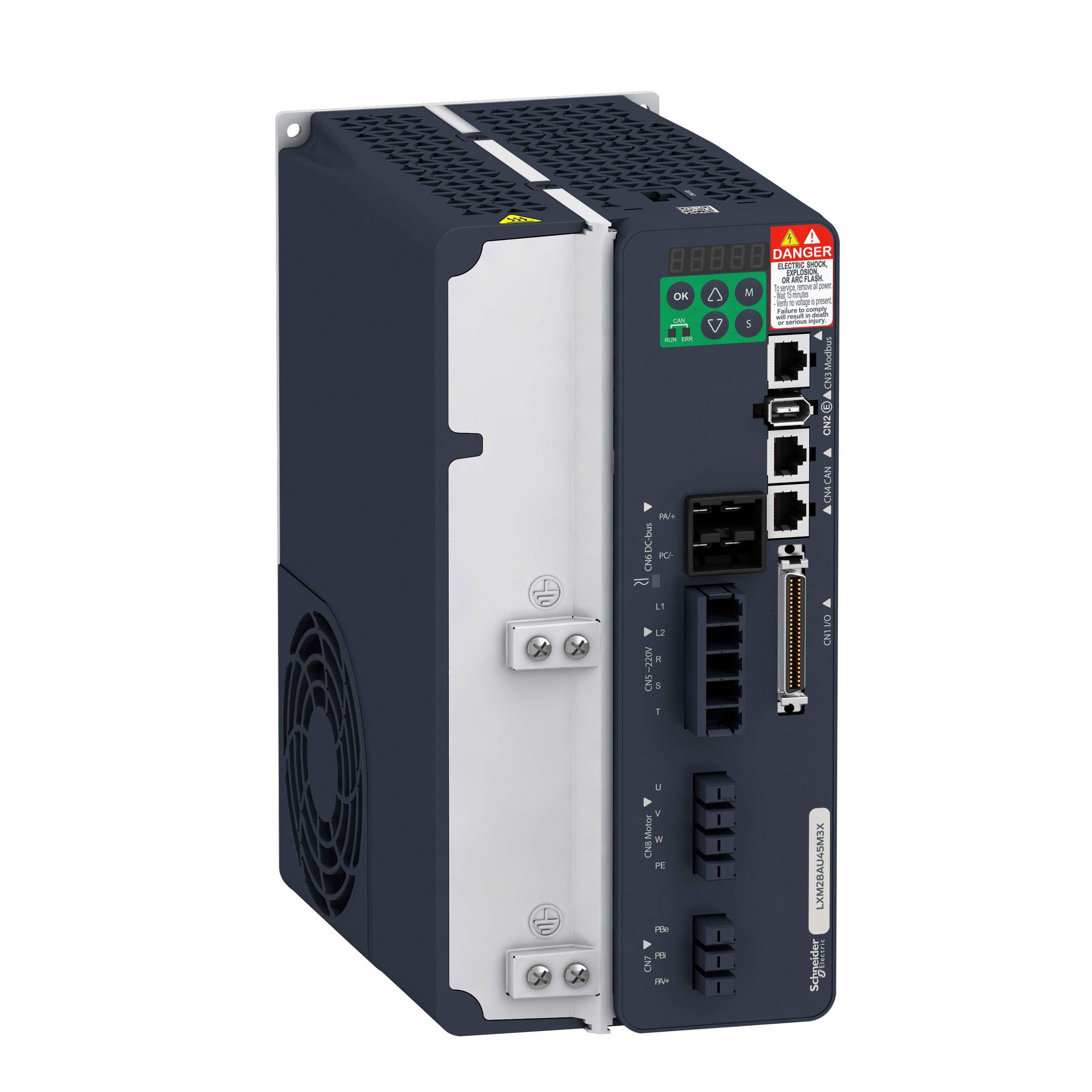 SCHNEIDER ELECTRIC - Servo Drive AC Lexium28 CanOpen CanMotion 4,5KW 1~-3~, 200-230 Vac
