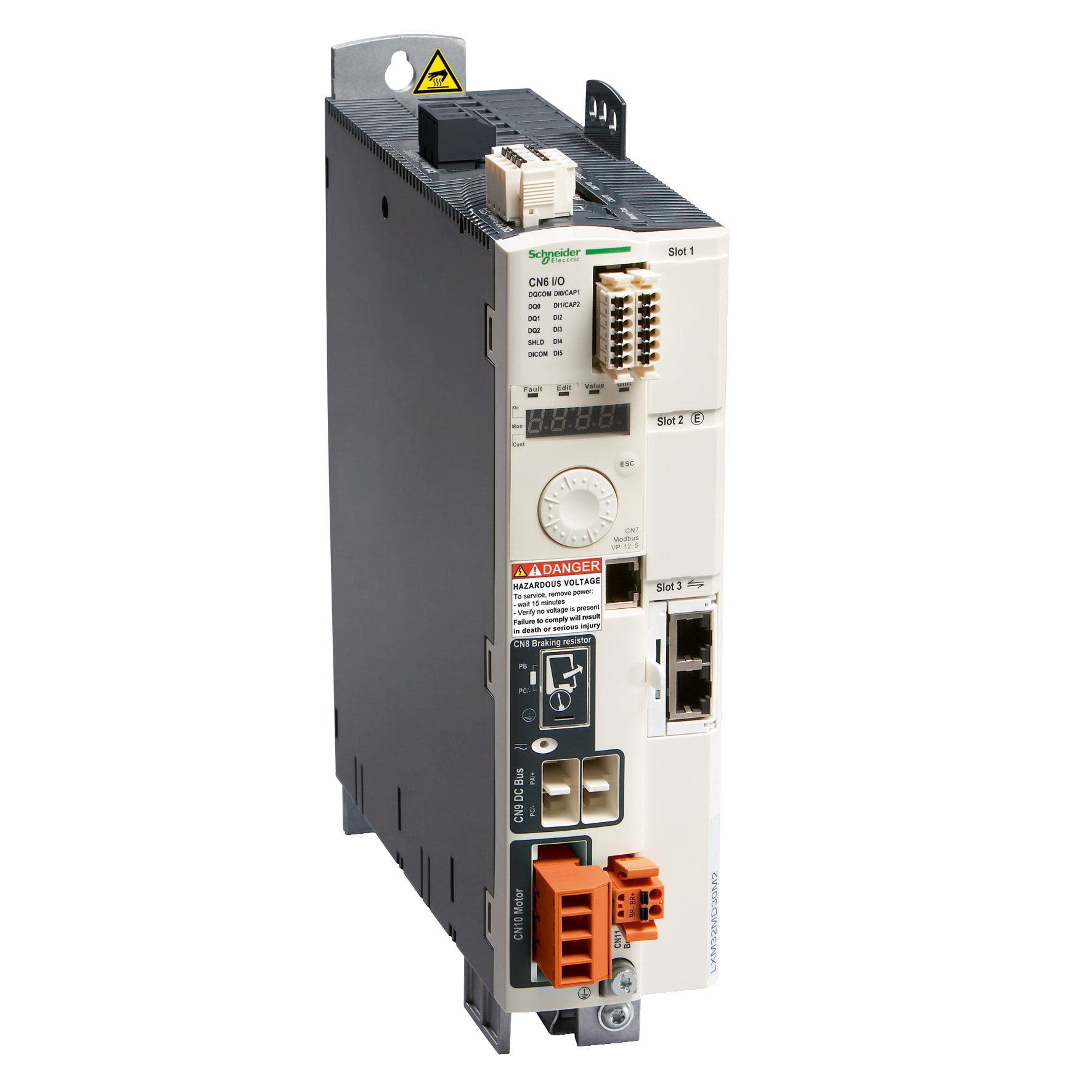 SCHNEIDER ELECTRIC - Servo Drive AC Lexium32 Sercos III 18A Trifase, 208-400-480 Vca