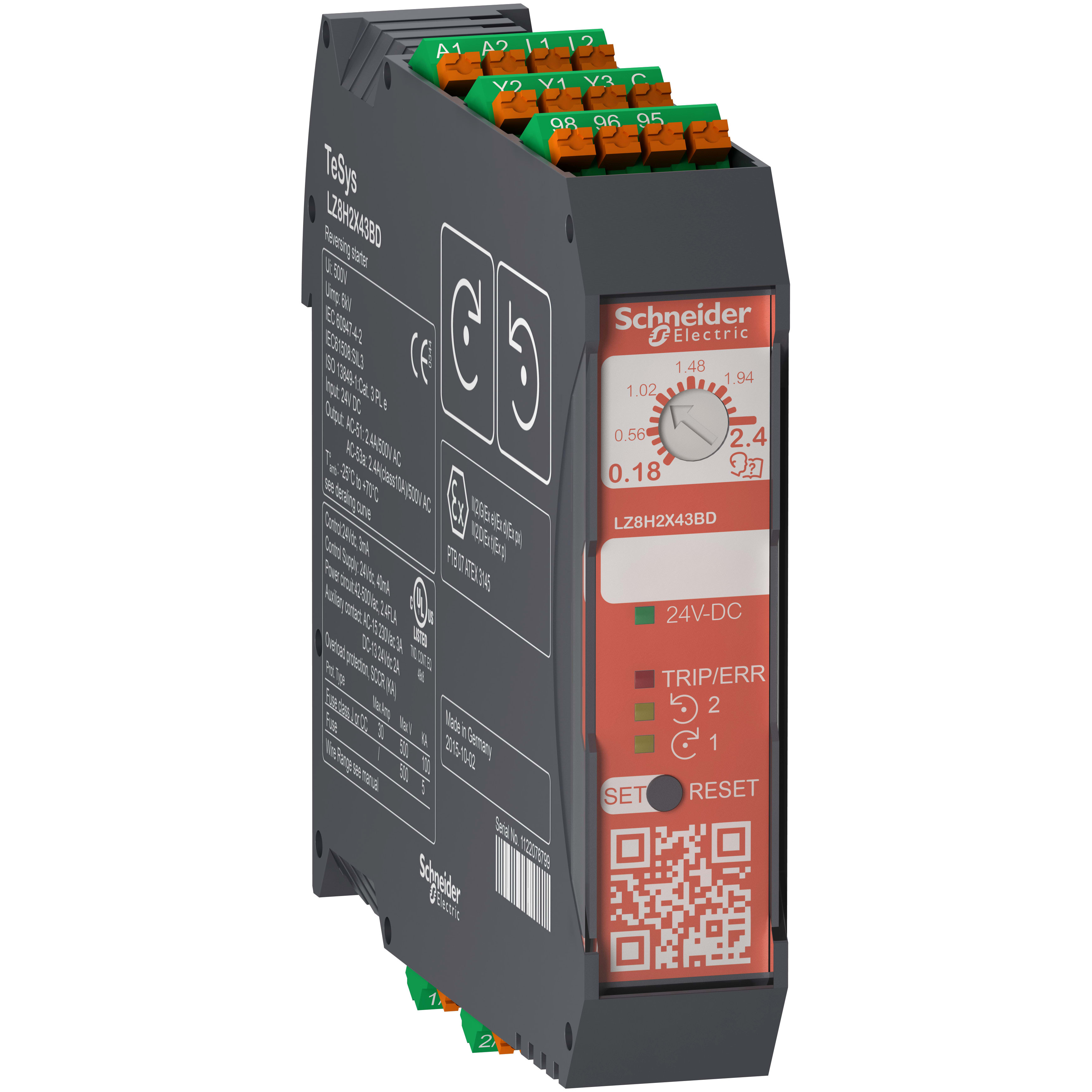 SCHNEIDER ELECTRIC - Teleinvertitore Safety 3KW 24 vdc molla