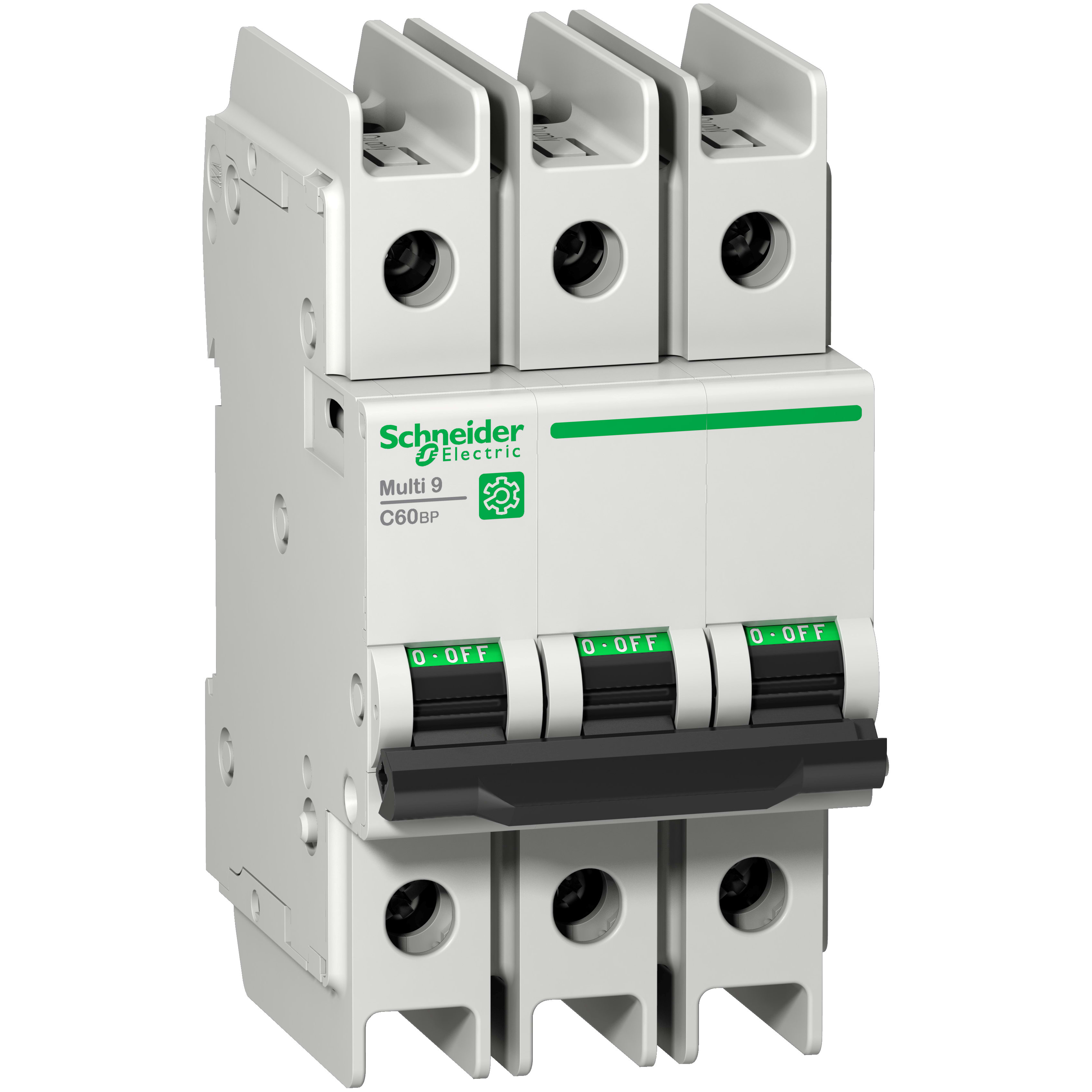 SCHNEIDER ELECTRIC - Interruttore magnetotermico C60BP 3P D 4A 10kA 480Y-277V UL489