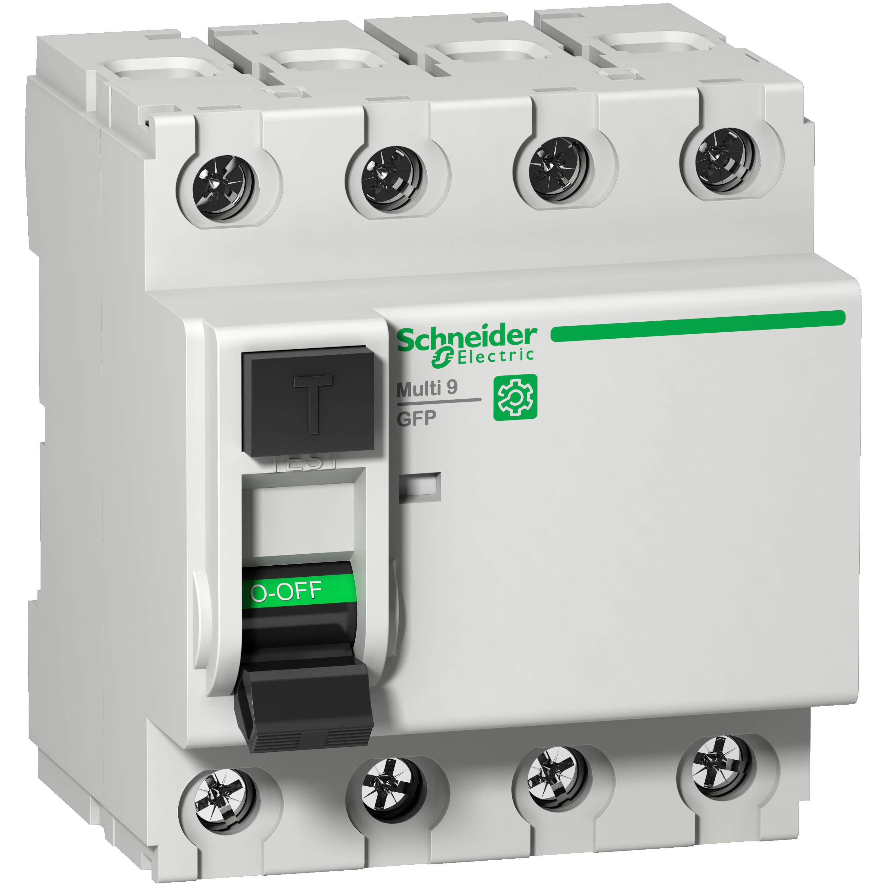 SCHNEIDER ELECTRIC - Multi 9 - GFP - RCCB - 4P - 100A - class A SI - 480Y-277 V - 86 mA instantaneous