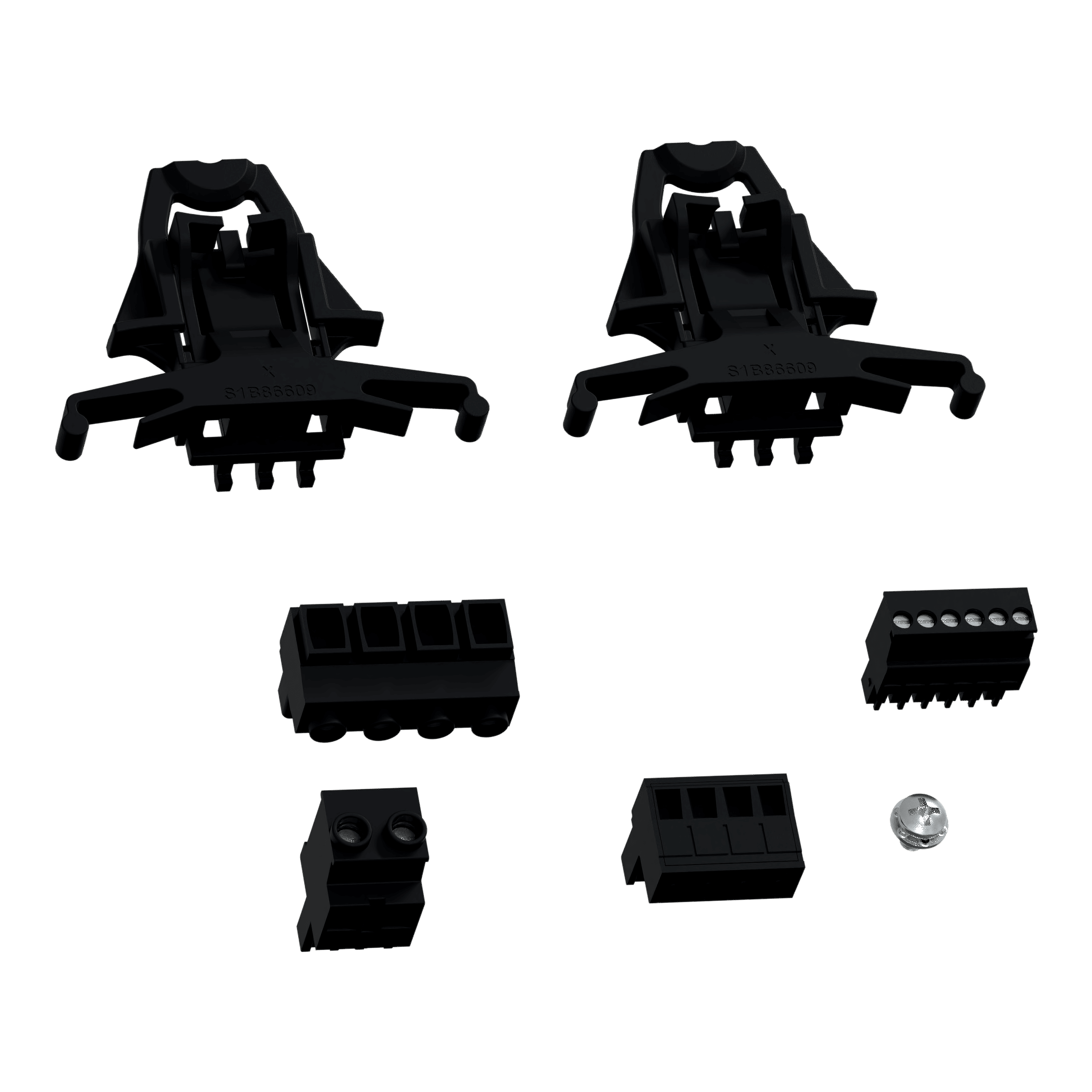 SCHNEIDER ELECTRIC - PowerLogic series input connector, ct screws and panel mounting hardware PM51xx