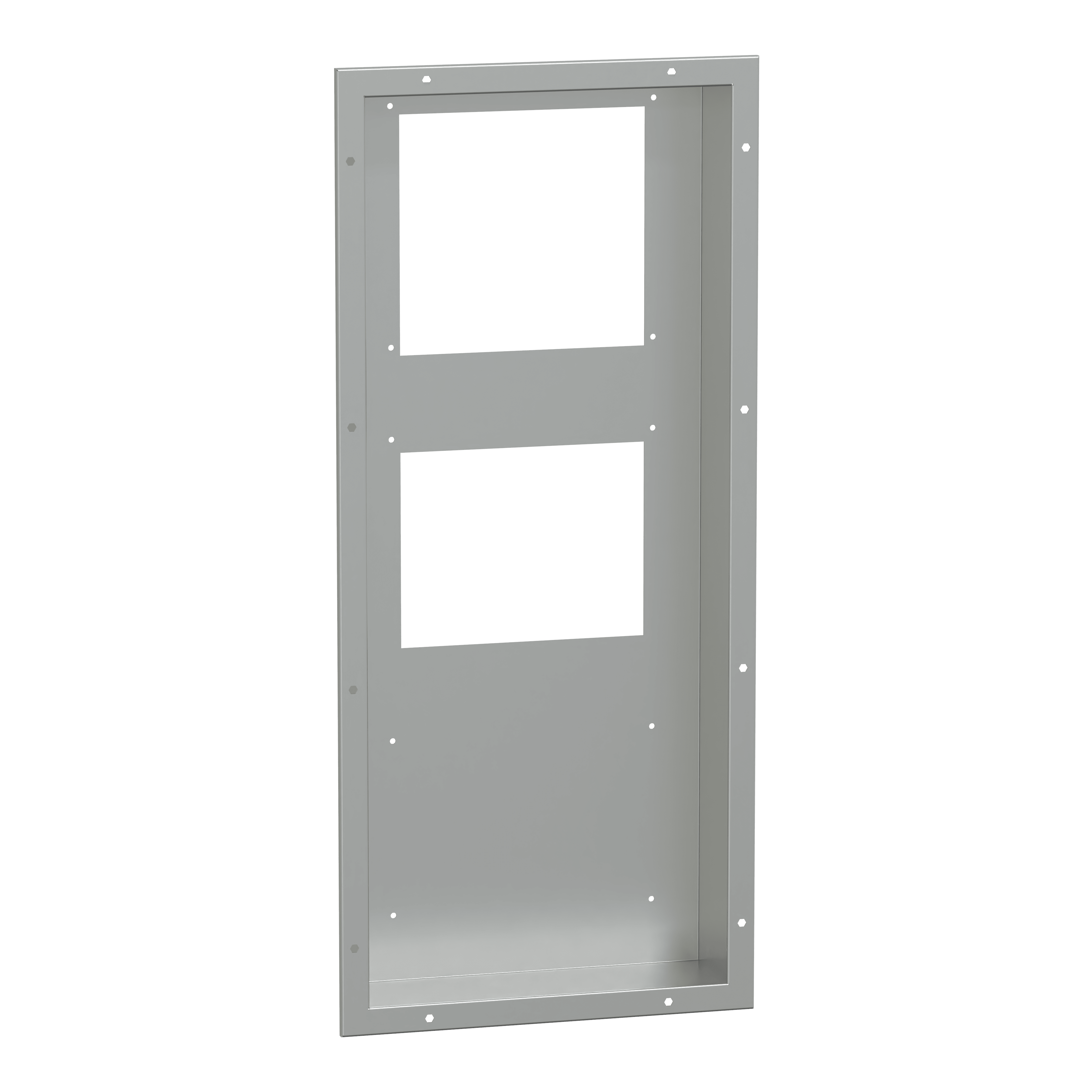 SCHNEIDER ELECTRIC - KIT SEMI-INC CU DG LAT. INOX 1,2-1,6-2KW