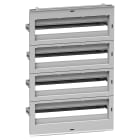 SCHNEIDER ELECTRIC - Telaio modulare per cassetta 700x500 4x22M RAL 7035