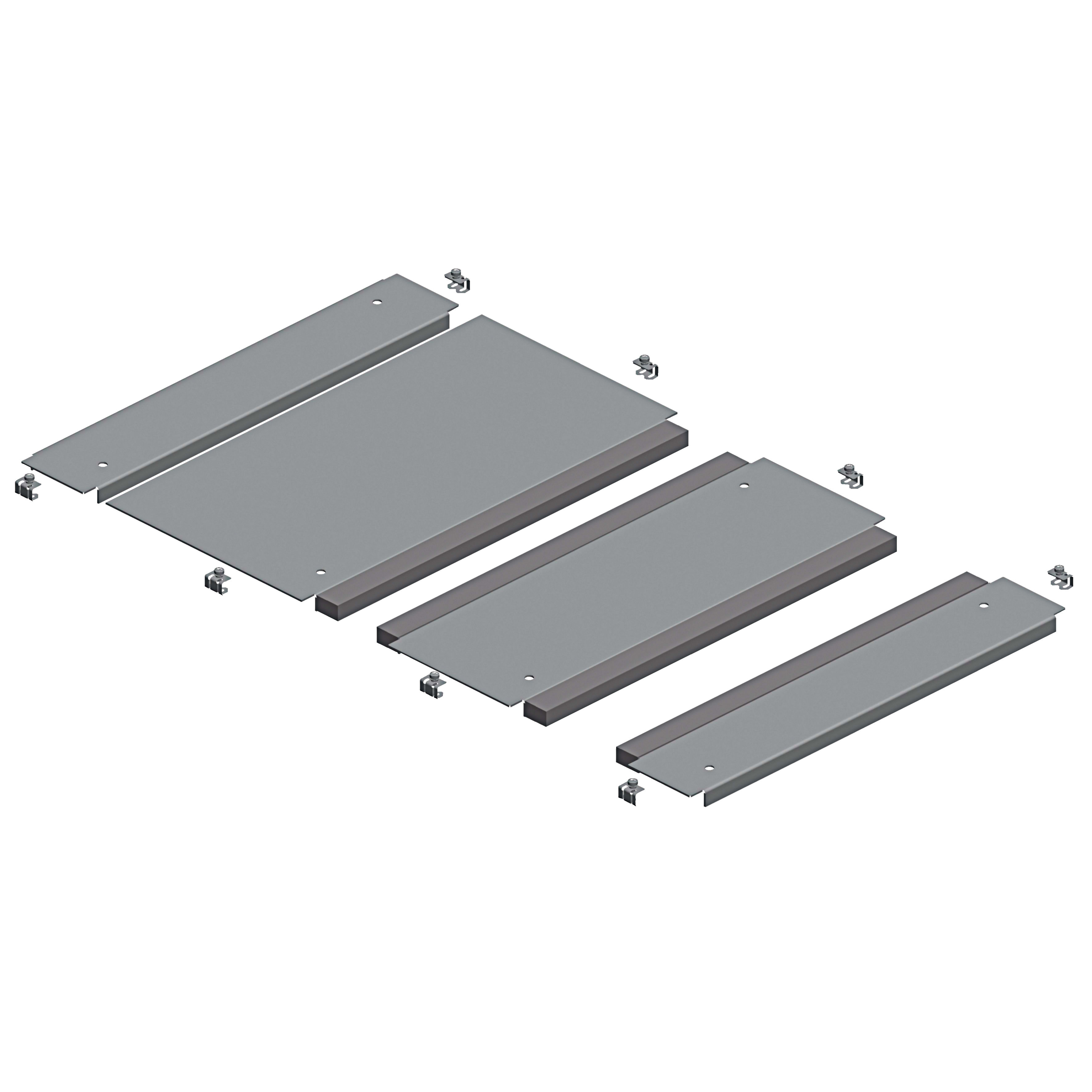 SCHNEIDER ELECTRIC - Piastra passacavi 2 ingressi 1000x600 mm
