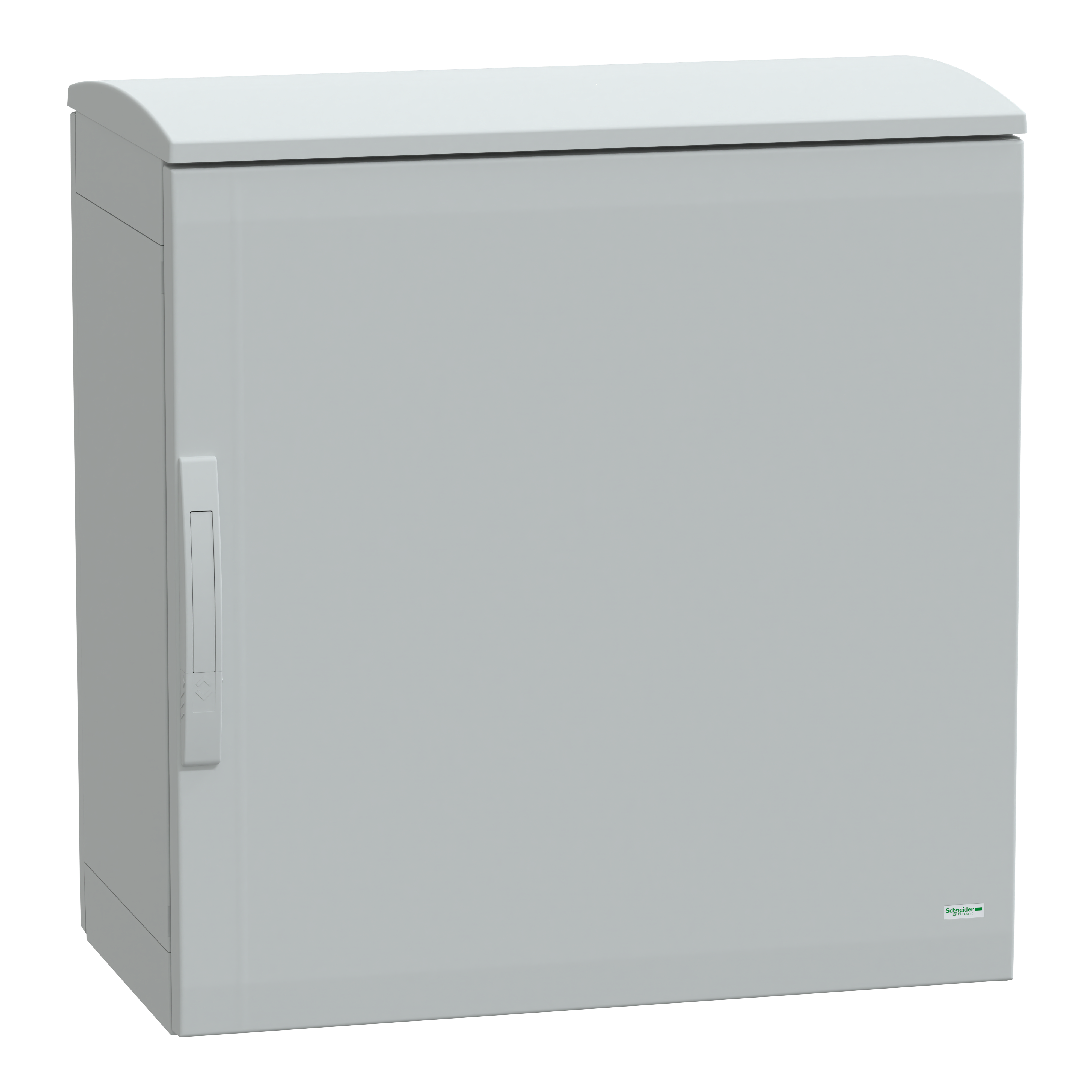 SCHNEIDER ELECTRIC - Armadio in poliestere, porta liscia, autoventilato 750x750x420 IP54 RAL 7035