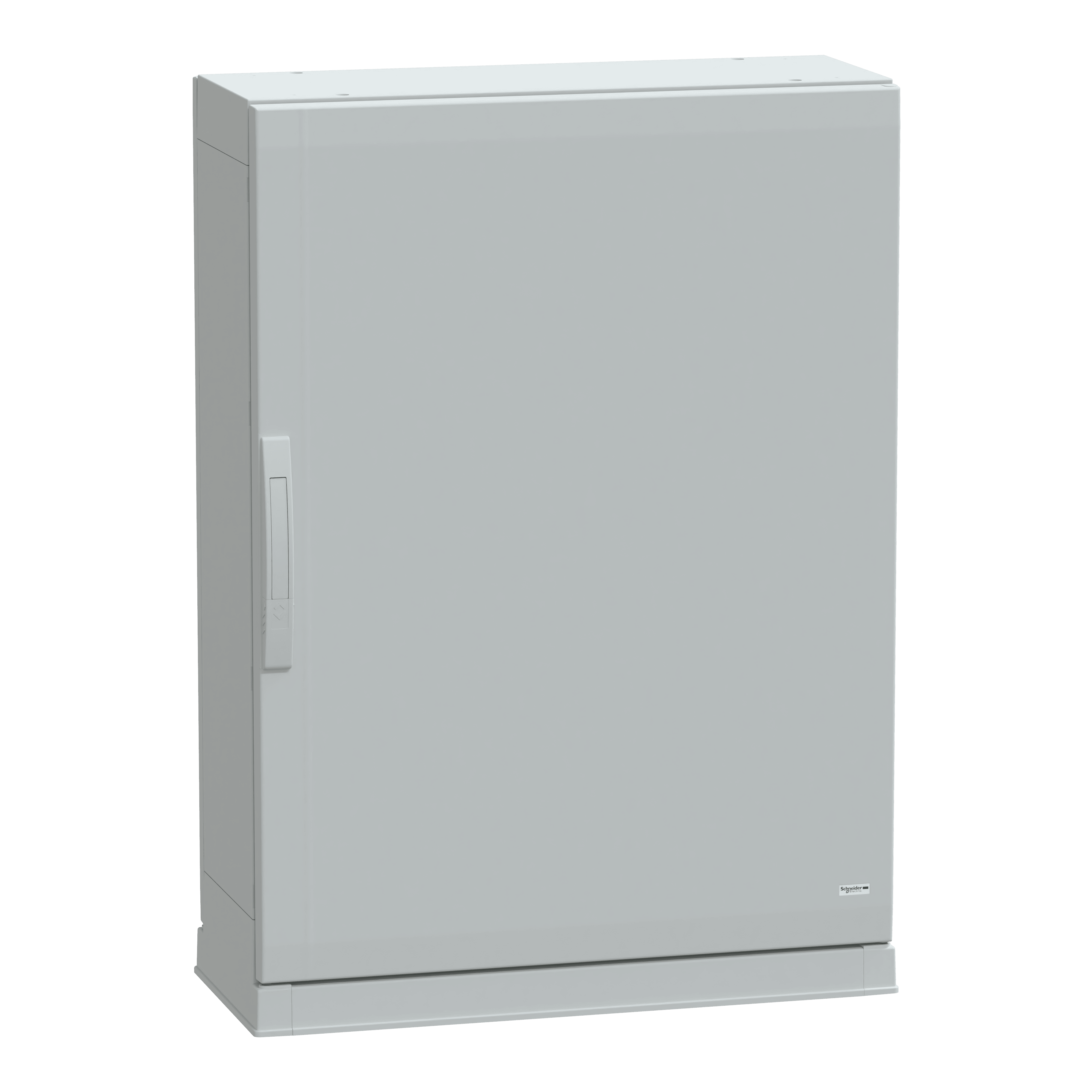 SCHNEIDER ELECTRIC - Armadio in poliestere con porta liscia e zoccolo 1000x750x320 IP54 RAL 7035