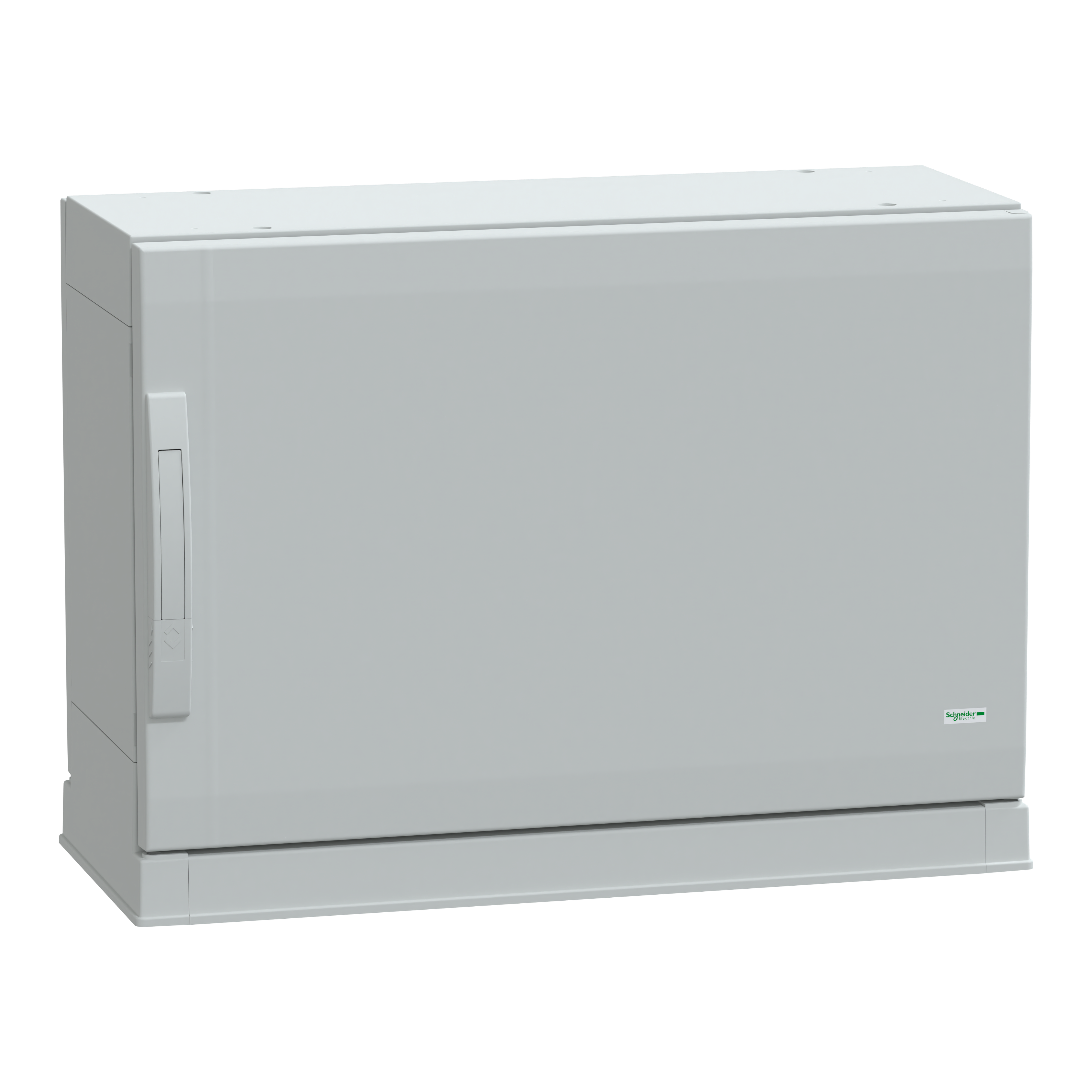 SCHNEIDER ELECTRIC - Armadio in poliestere con porta liscia e zoccolo 500x750x320 IP54 RAL 7035