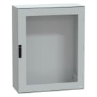 SCHNEIDER ELECTRIC - Cassa in poliestere 1055x850x350 IP66 con porta trasparente RAL 7035
