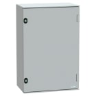 SCHNEIDER ELECTRIC - Cassa in poliestere + piastra in metallo 647x436x250 IP66 RAL 7035