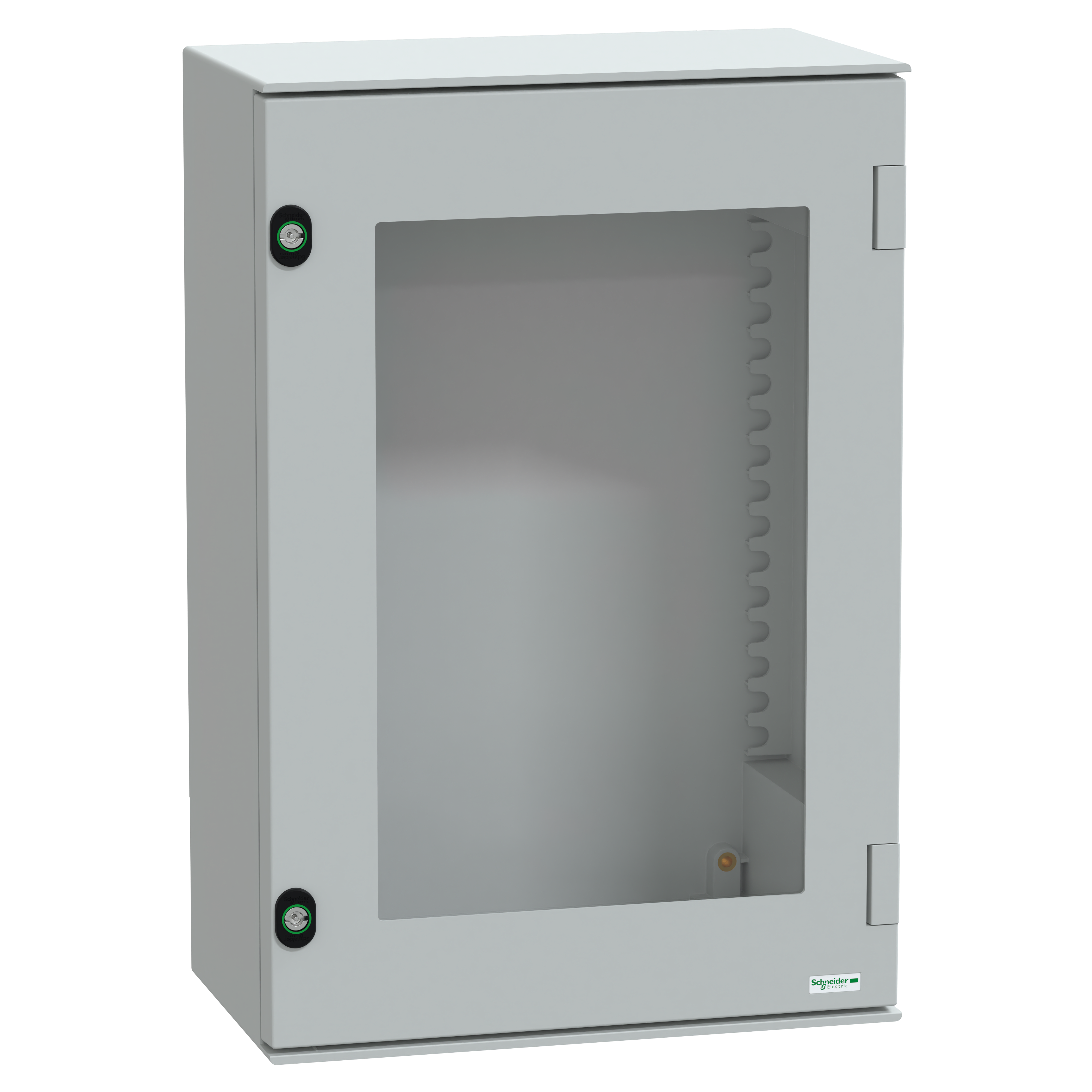 SCHNEIDER ELECTRIC - Cassa in poliestere 645x435x250 IP66 con porta trasparente RAL 7035