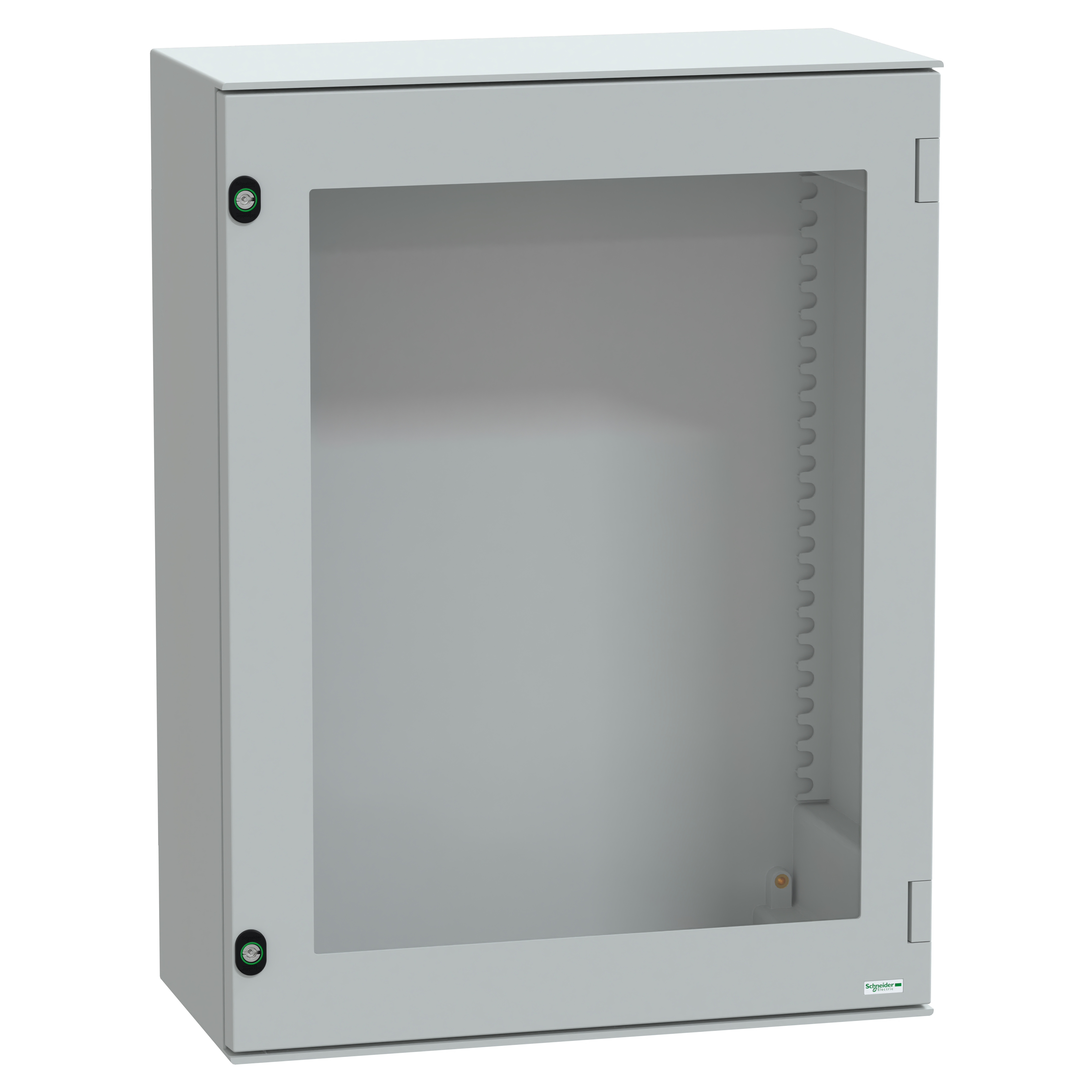 SCHNEIDER ELECTRIC - Cassa in poliestere 845x635x300 IP66 con porta trasparente RAL 7035