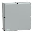 SCHNEIDER ELECTRIC - Cassetta PLS, retro in poliestere, coperchio PC opaco IP65 54x54x23cm