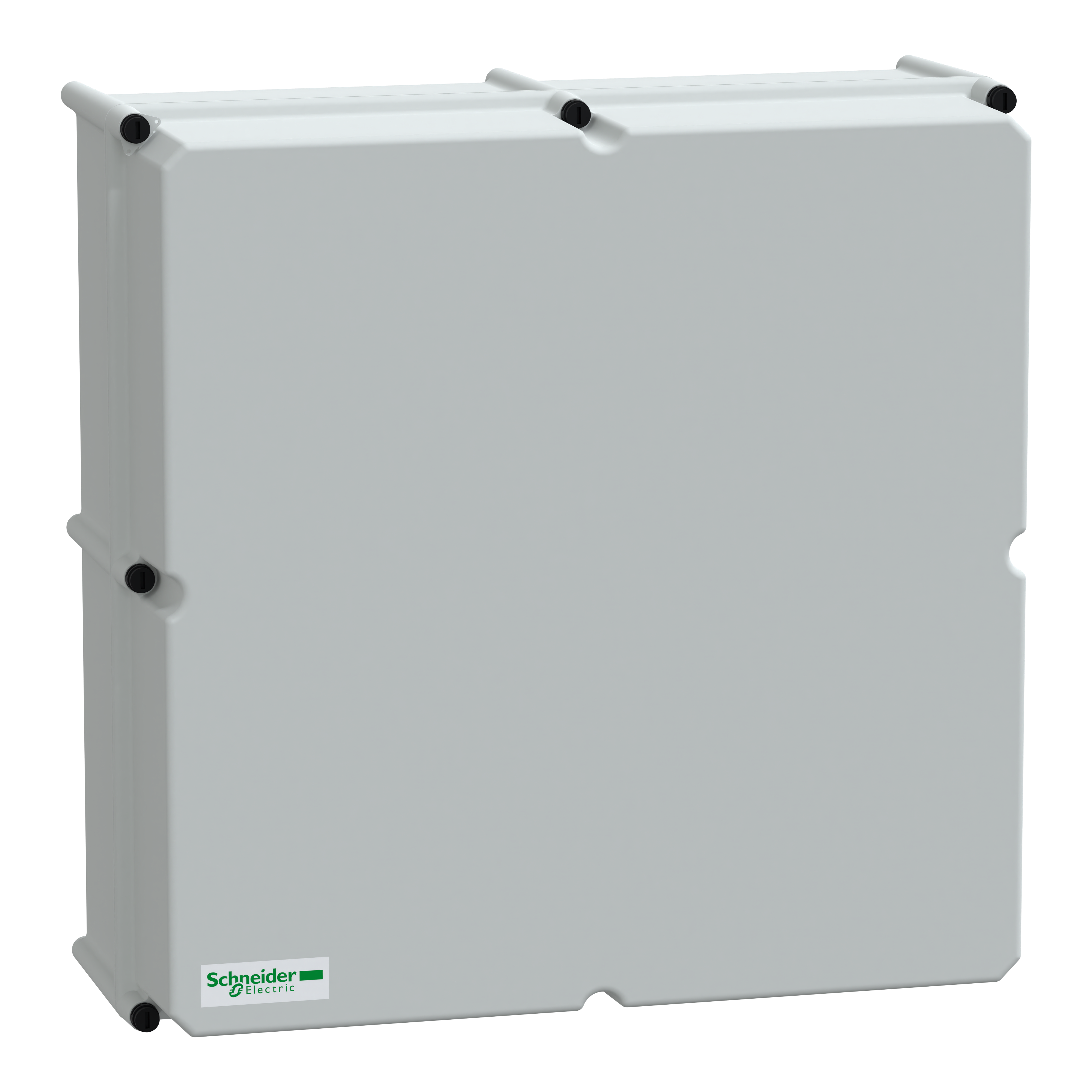 SCHNEIDER ELECTRIC - Cassetta PLS, retro in poliestere, copertura PC opaca IP65 54x54x18cm