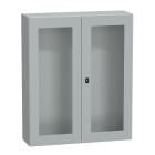 SCHNEIDER ELECTRIC - Cassa Spacial S3D 2 porte trasparente 1200X1000X300 RAL7035
