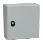 SCHNEIDER ELECTRIC - Cassa Spacial S3D + piastra di fondo 300X300X150 RAL7035