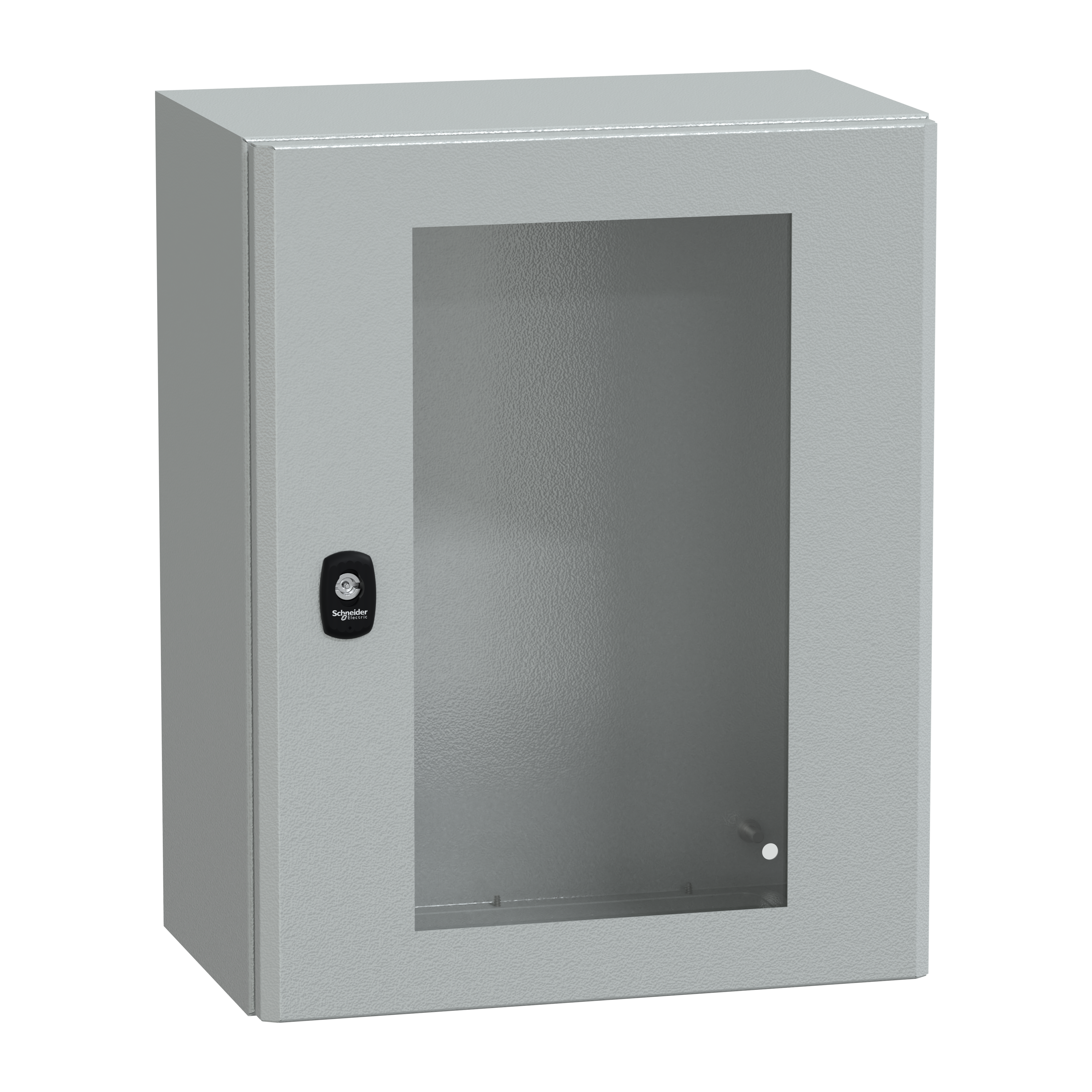 SCHNEIDER ELECTRIC - Cassa Spacial S3D porta trasparente 500X400X250 RAL7035
