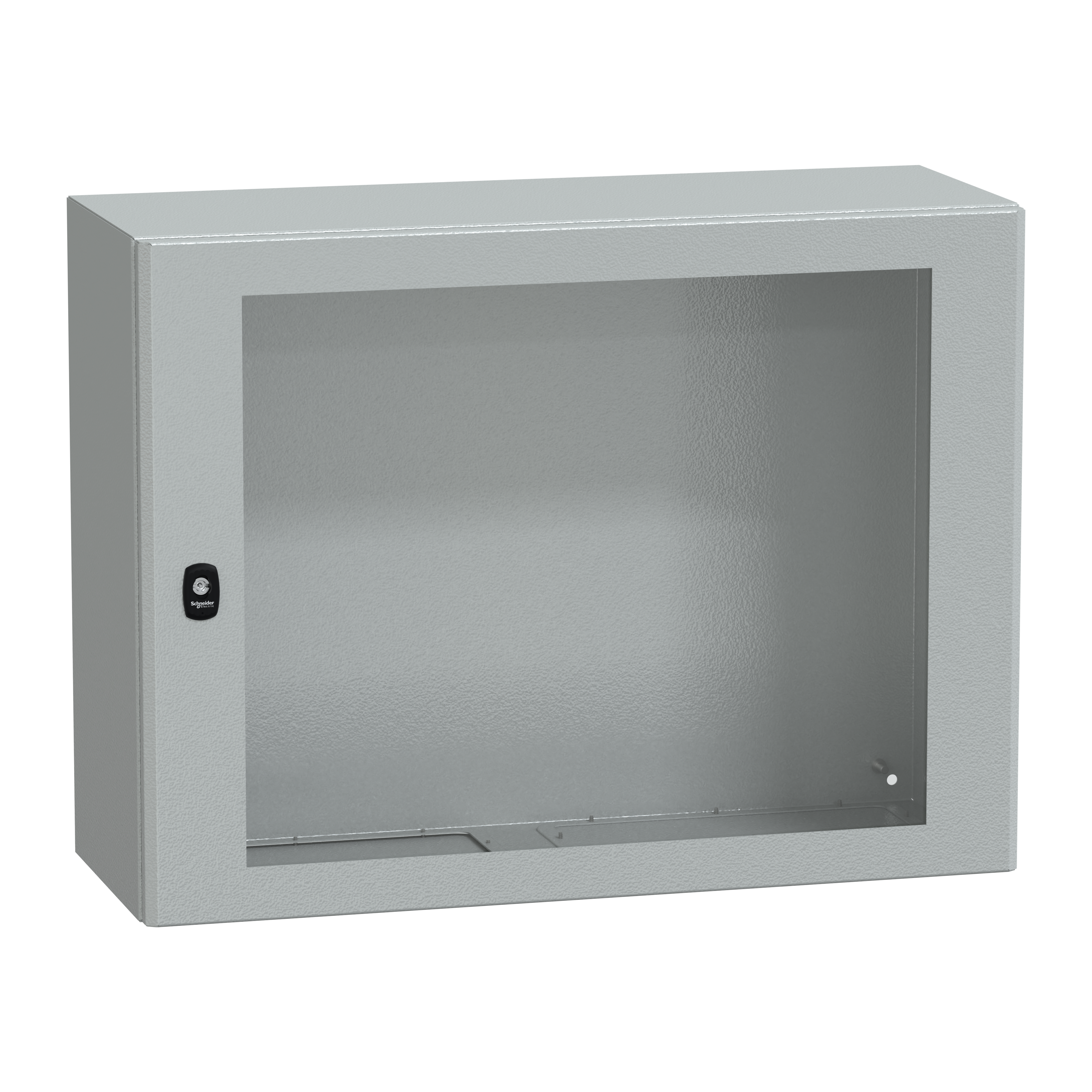 SCHNEIDER ELECTRIC - Cassa Spacial S3D porta trasparente 600X800X300 RAL7035