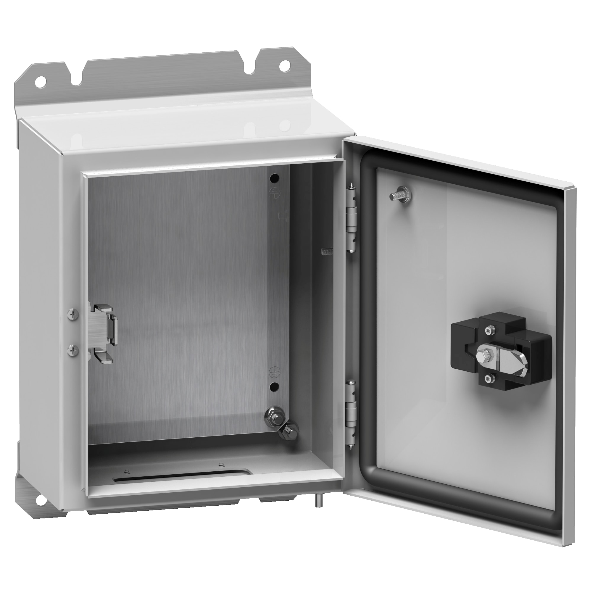 SCHNEIDER ELECTRIC - Spacial S3D seismic plain door with mount.plate - H700xW500xD250 - IP65 - IK10