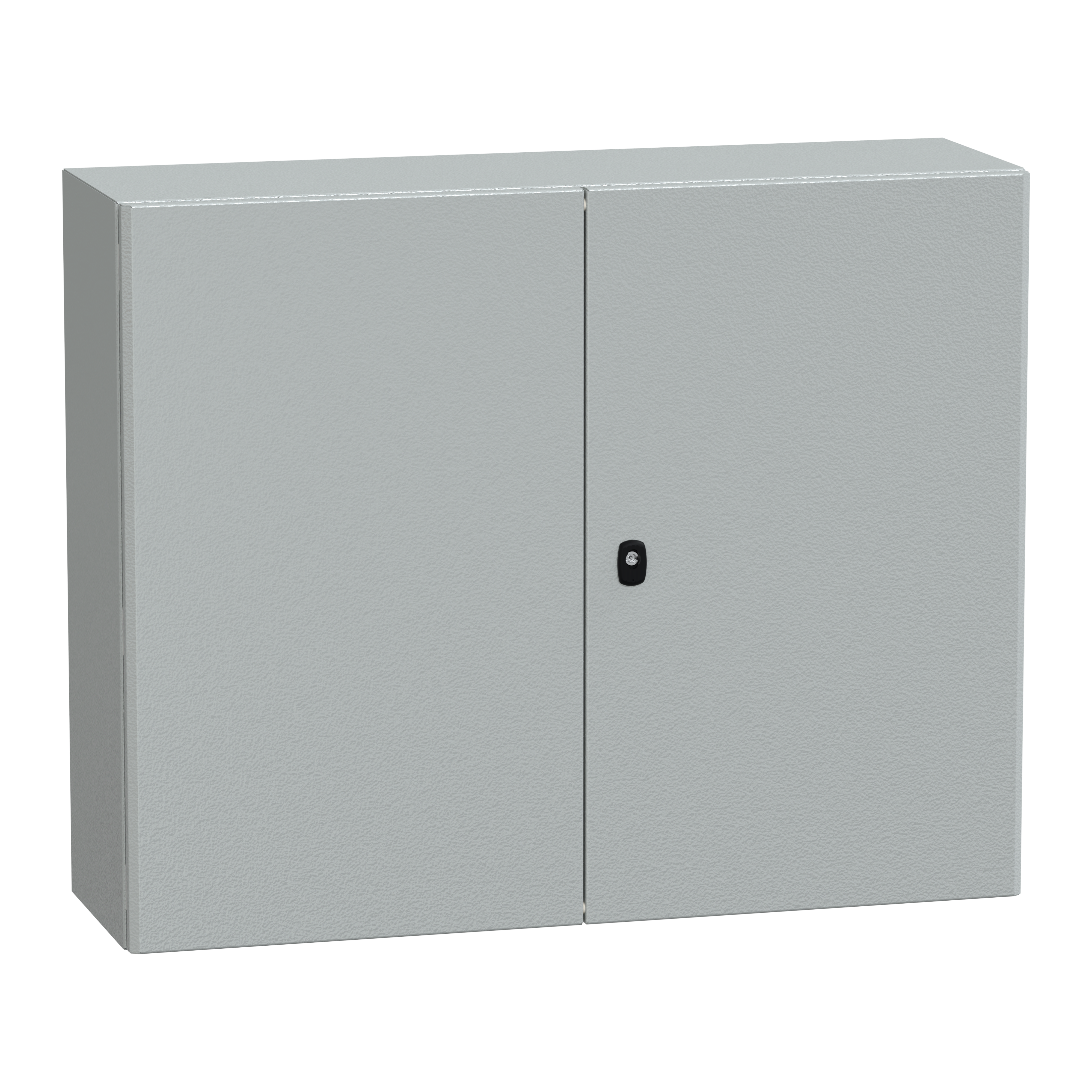 SCHNEIDER ELECTRIC - Cassa Spacial S3D + piastra di fondo 800X1000X300 2porte RAL7035