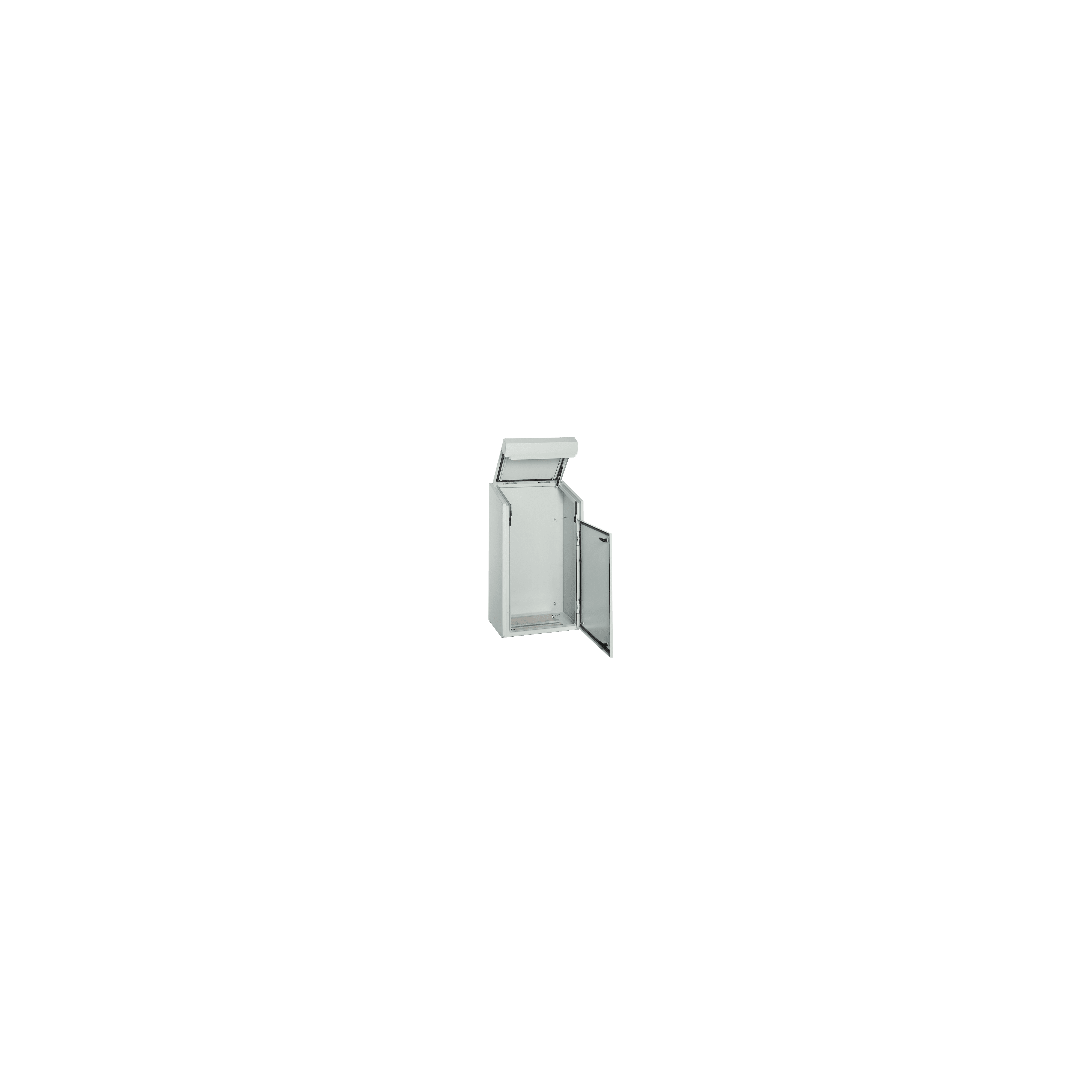 SCHNEIDER ELECTRIC - Pulpito con fondo fisso L1200 RAL7035
