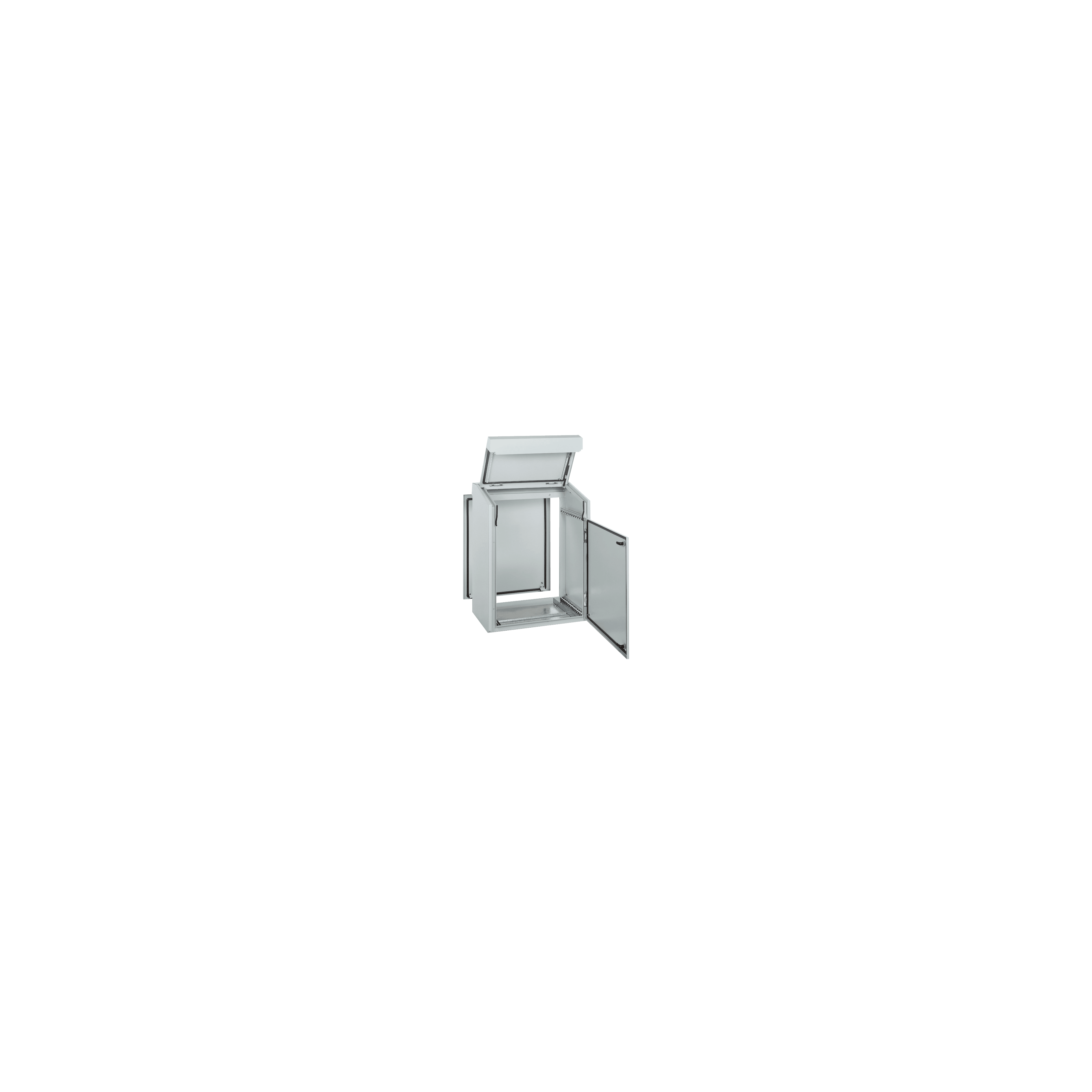 SCHNEIDER ELECTRIC - Pulpito con fondo asportabile L800 RAL7035