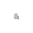 SCHNEIDER ELECTRIC - Pulpito con fondo asportabile L800 RAL7035