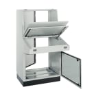 SCHNEIDER ELECTRIC - Pulpito con alzata L800 P400 RAL7035