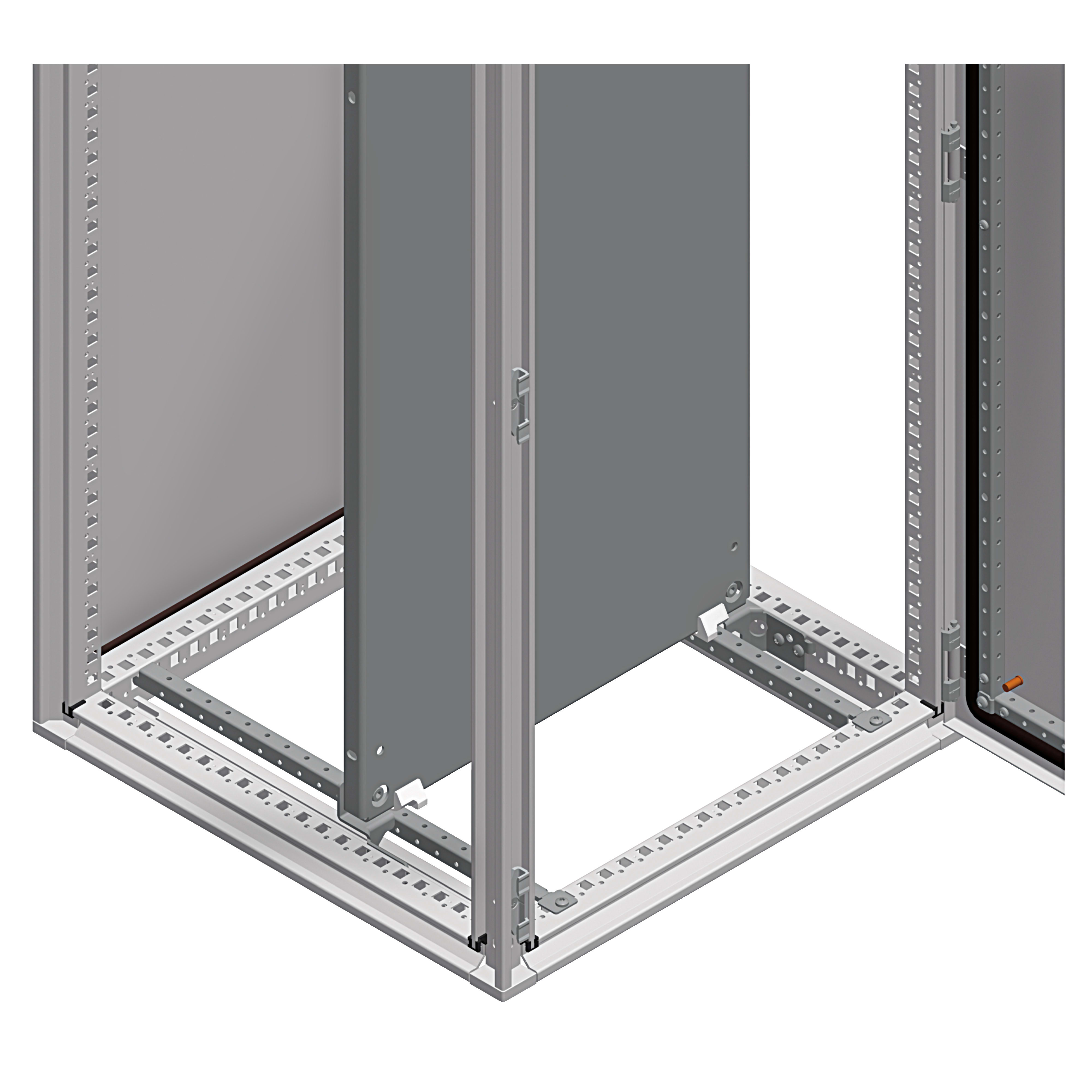 SCHNEIDER ELECTRIC - 2 supporti scorrevoli per piastra in Spacial SF P500