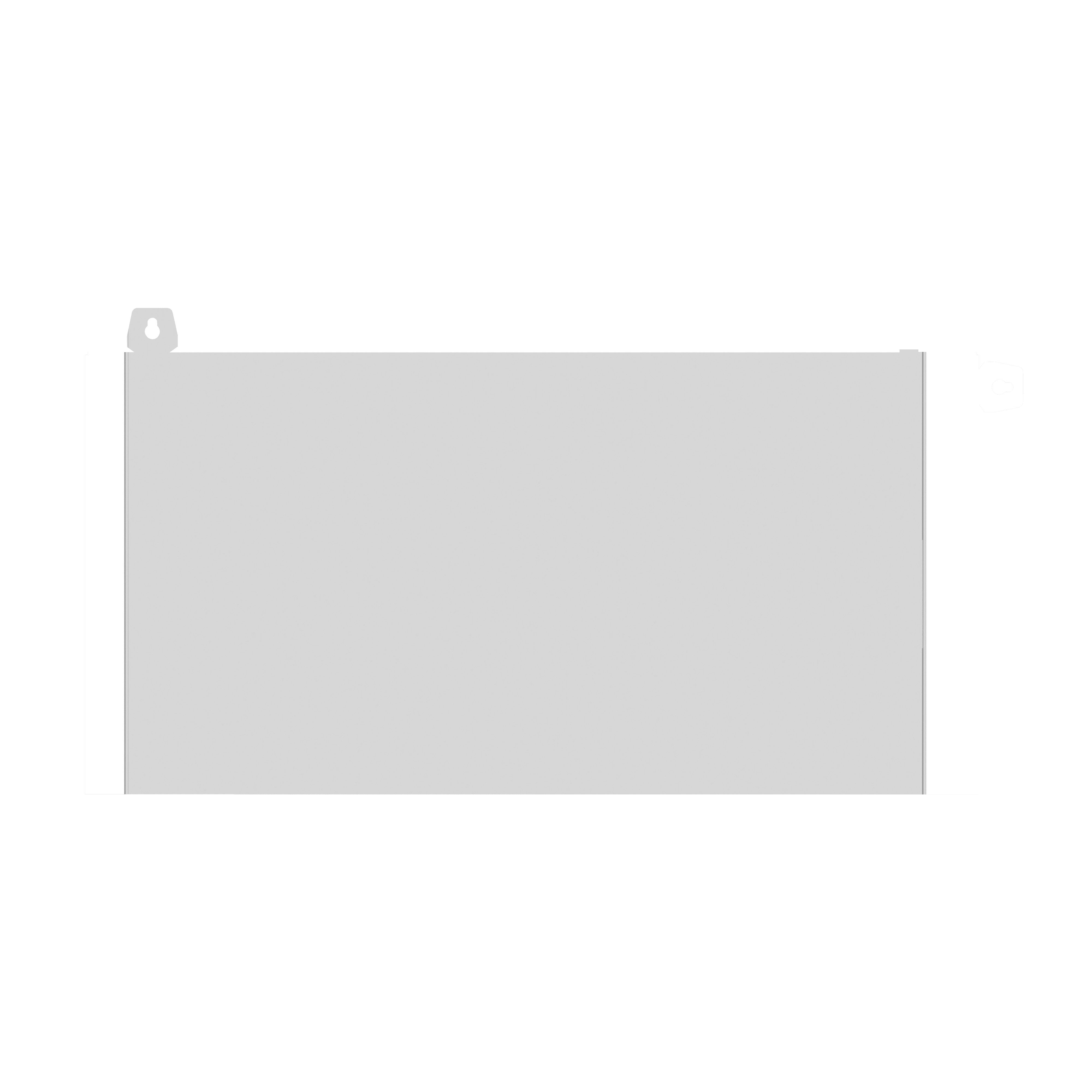 SCHNEIDER ELECTRIC - 2 staffe fissaggio a muro - Spacial SM