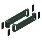 SCHNEIDER ELECTRIC - Pannelli fronte e retro e angolari dello zoccolo 700x200