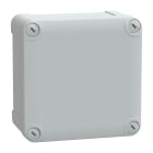 SCHNEIDER ELECTRIC - Scatola PC IP66 IK08 RAL7035 Int.H105W105D55 Ext.H116W116D62 coperchio PC opaco