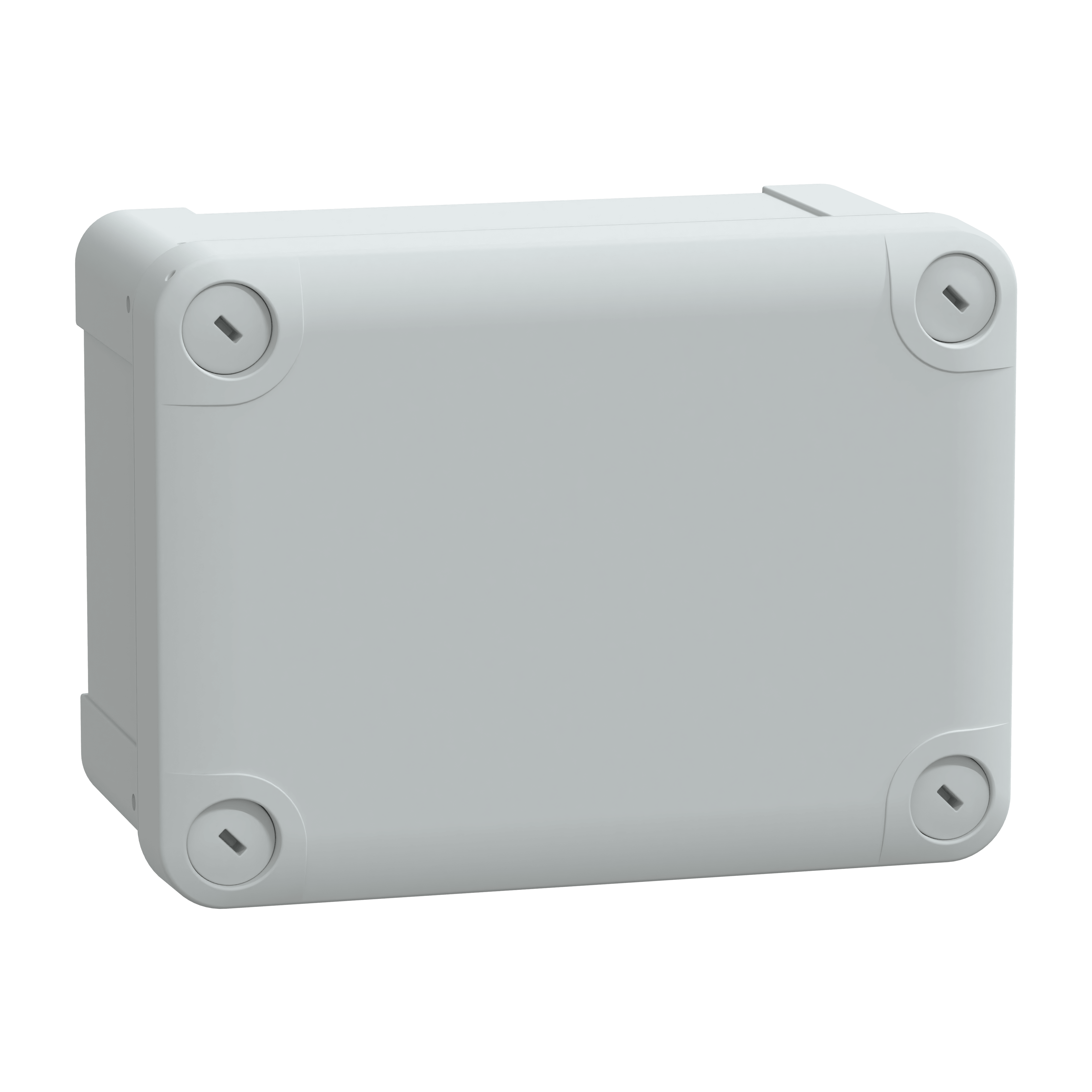 SCHNEIDER ELECTRIC - Scatola PC IP66 IK08 RAL7035 Int.H150W105D80 Ext.H164W121D87 coperchio PC opaco