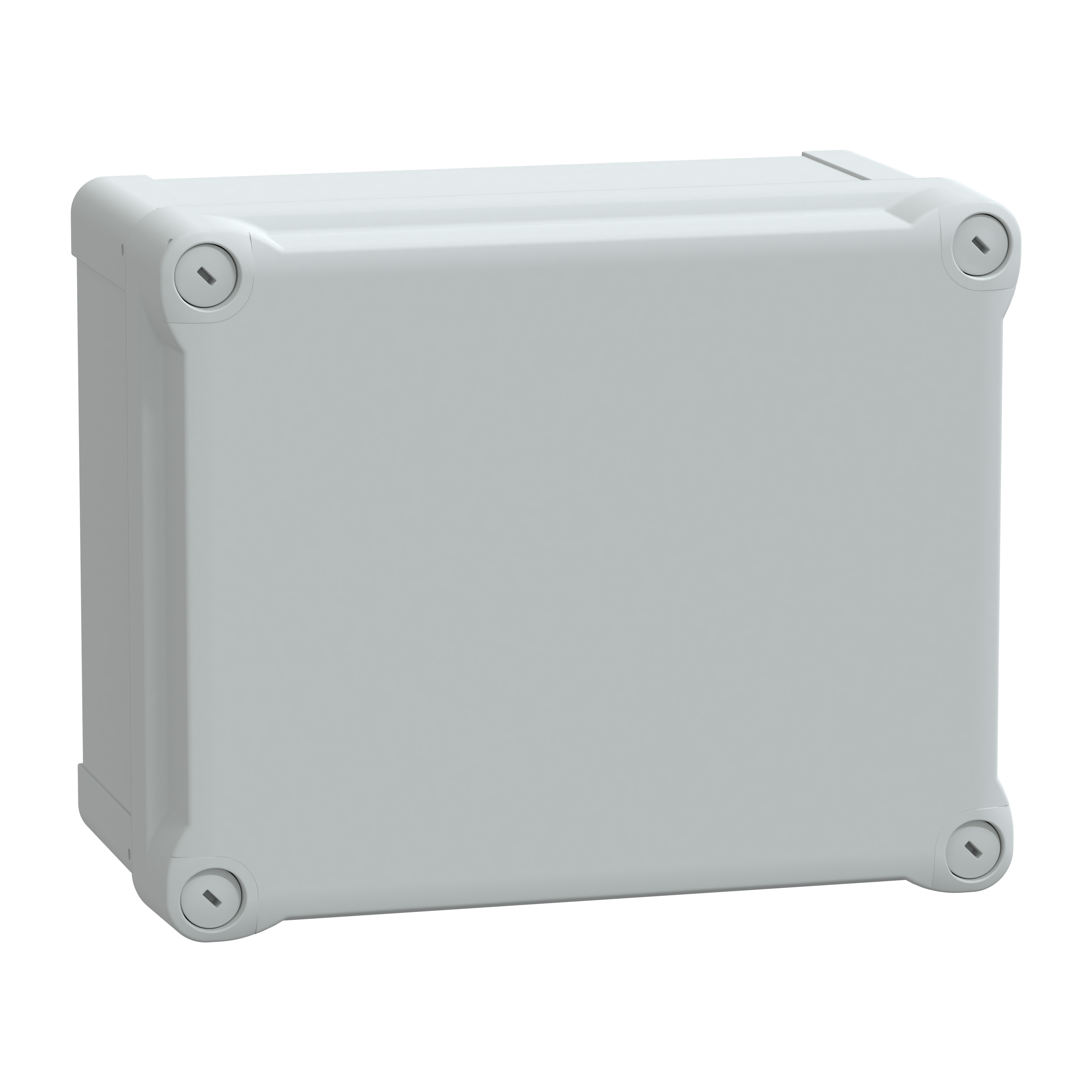 SCHNEIDER ELECTRIC - PC box IP66 IK08 RAL7035 Int.H225W175D120 Ext.H241W194D127 opaque PC cover H40