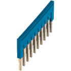 SCHNEIDER ELECTRIC - Ponticello 10pt per plug-in, 4 mm² blu
