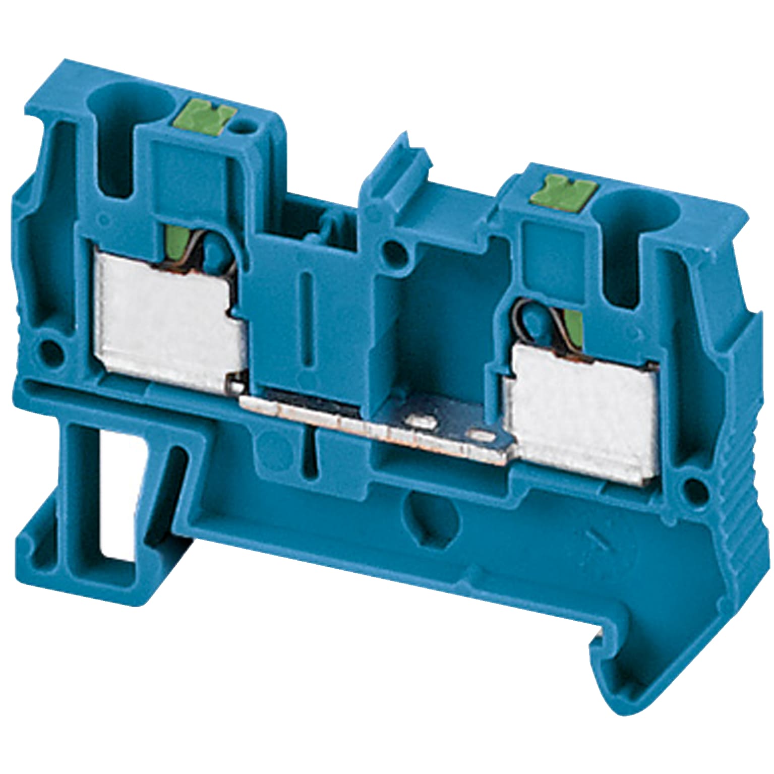 SCHNEIDER ELECTRIC - Morsetto Push-in, 2pt, 4mm², blu - [prezzo per 100 pz]