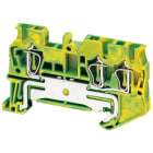 SCHNEIDER ELECTRIC - Morsetto molla, terra, 3pt, 2,5 mm²