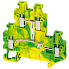 SCHNEIDER ELECTRIC - Morsetto vite, 2 piani, terra, 2,5mm²
