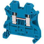 SCHNEIDER ELECTRIC - Morsetto vite, 2pt, 4mm² blu - [prezzo per 100 pz]