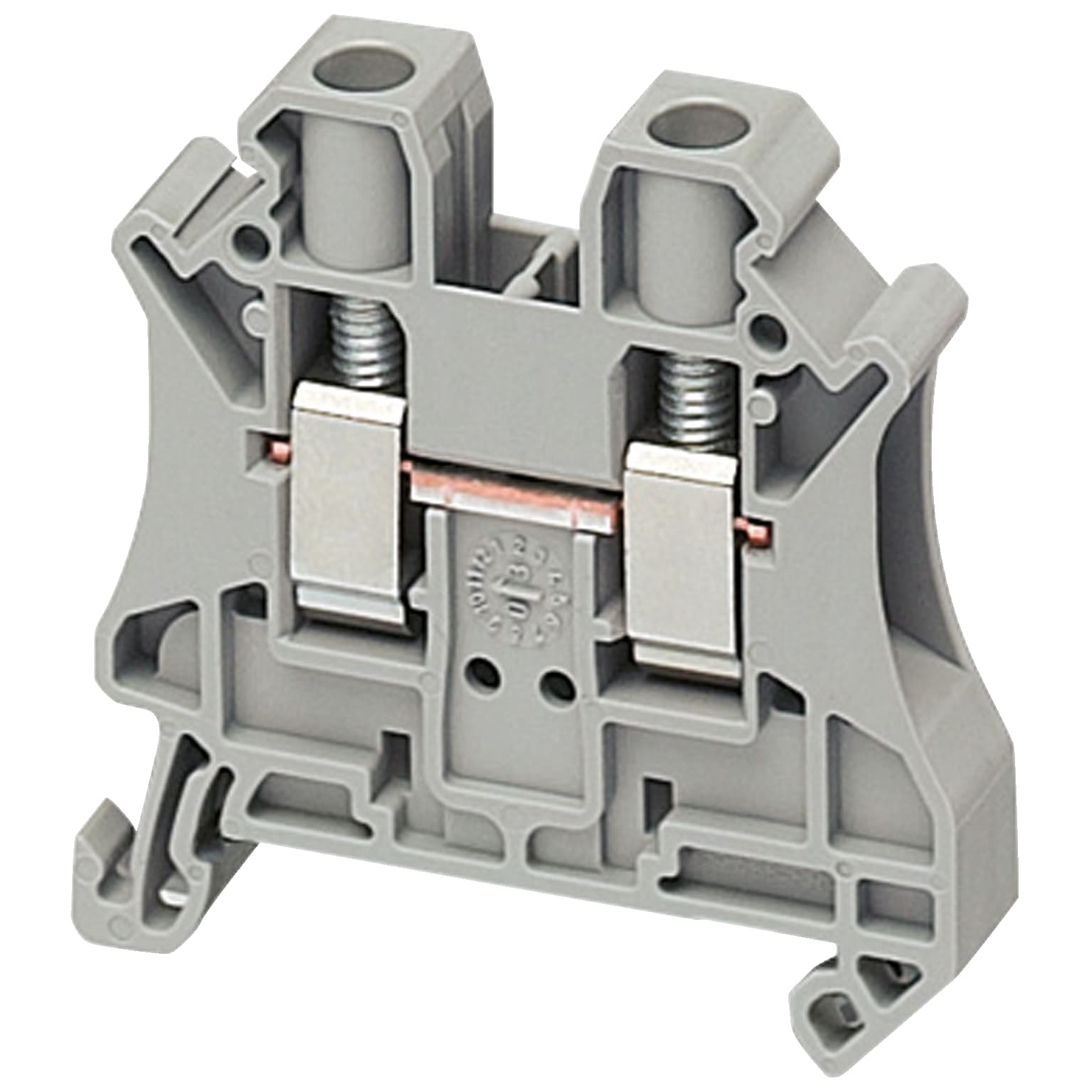 SCHNEIDER ELECTRIC - Morsetto vite, 2pt, 6mm² grigio