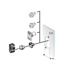 SCHNEIDER ELECTRIC - Chiusura con inserto triangolare 6,5 mm