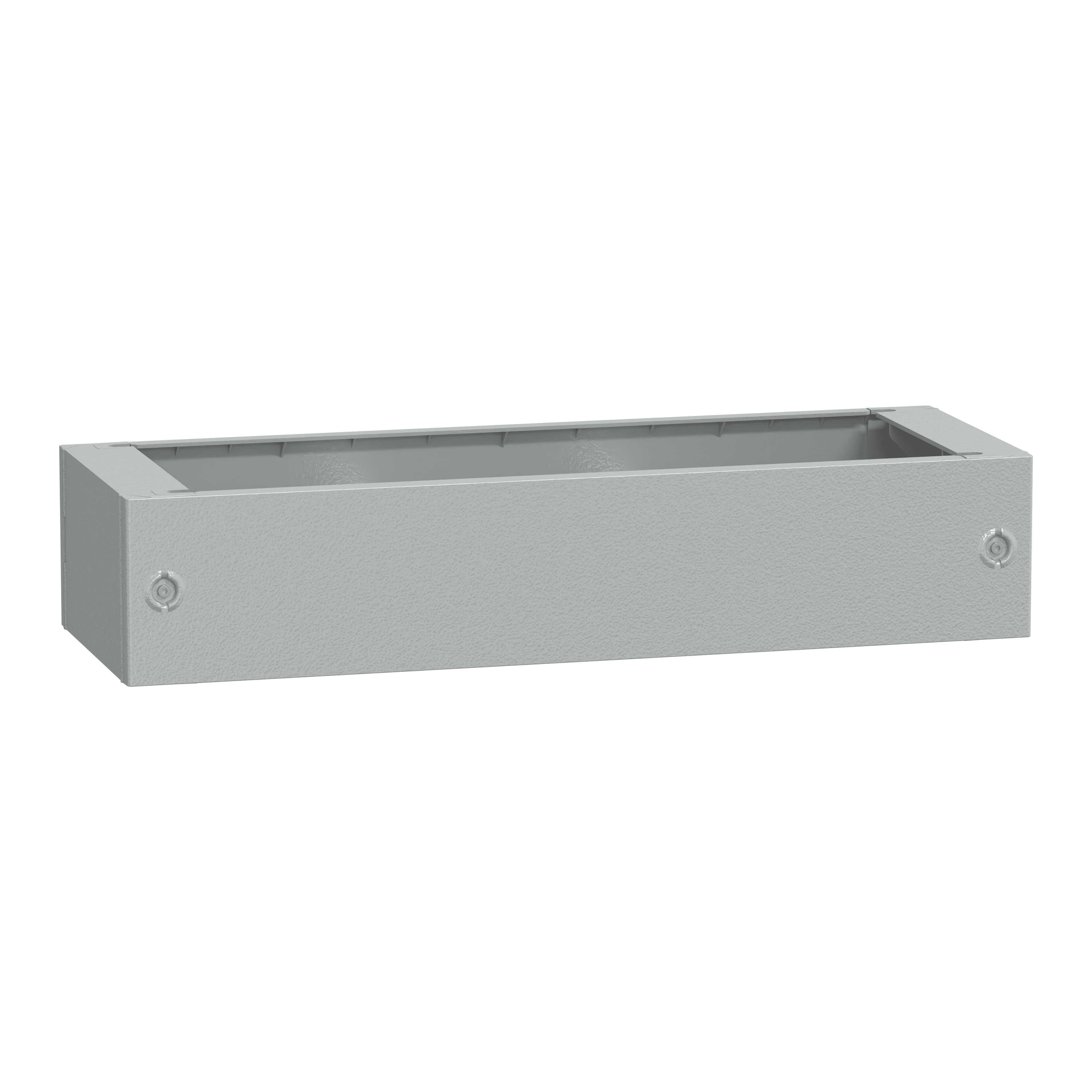 SCHNEIDER ELECTRIC - Zoccolo in poliestere tipo ZA per PLA-PLAT H200xL1000xP420 RAL 7035
