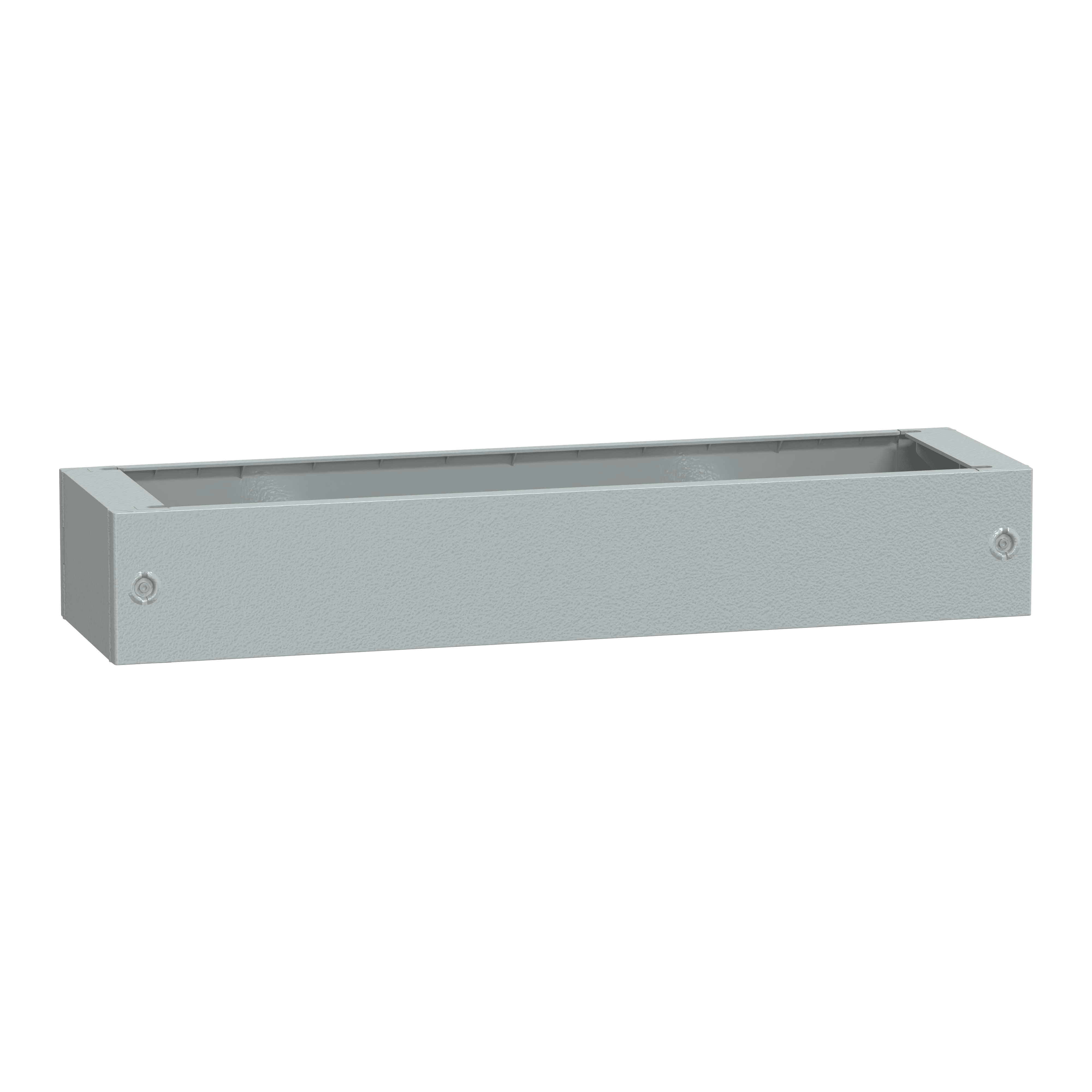 SCHNEIDER ELECTRIC - Zoccolo in poliestere tipo ZA per PLA-PLAT H200xL1200xP420 RAL 7035