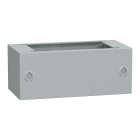 SCHNEIDER ELECTRIC - Zoccolo in poliestere tipo ZA per PLA-PLAT H200xL500xP320 RAL 7035