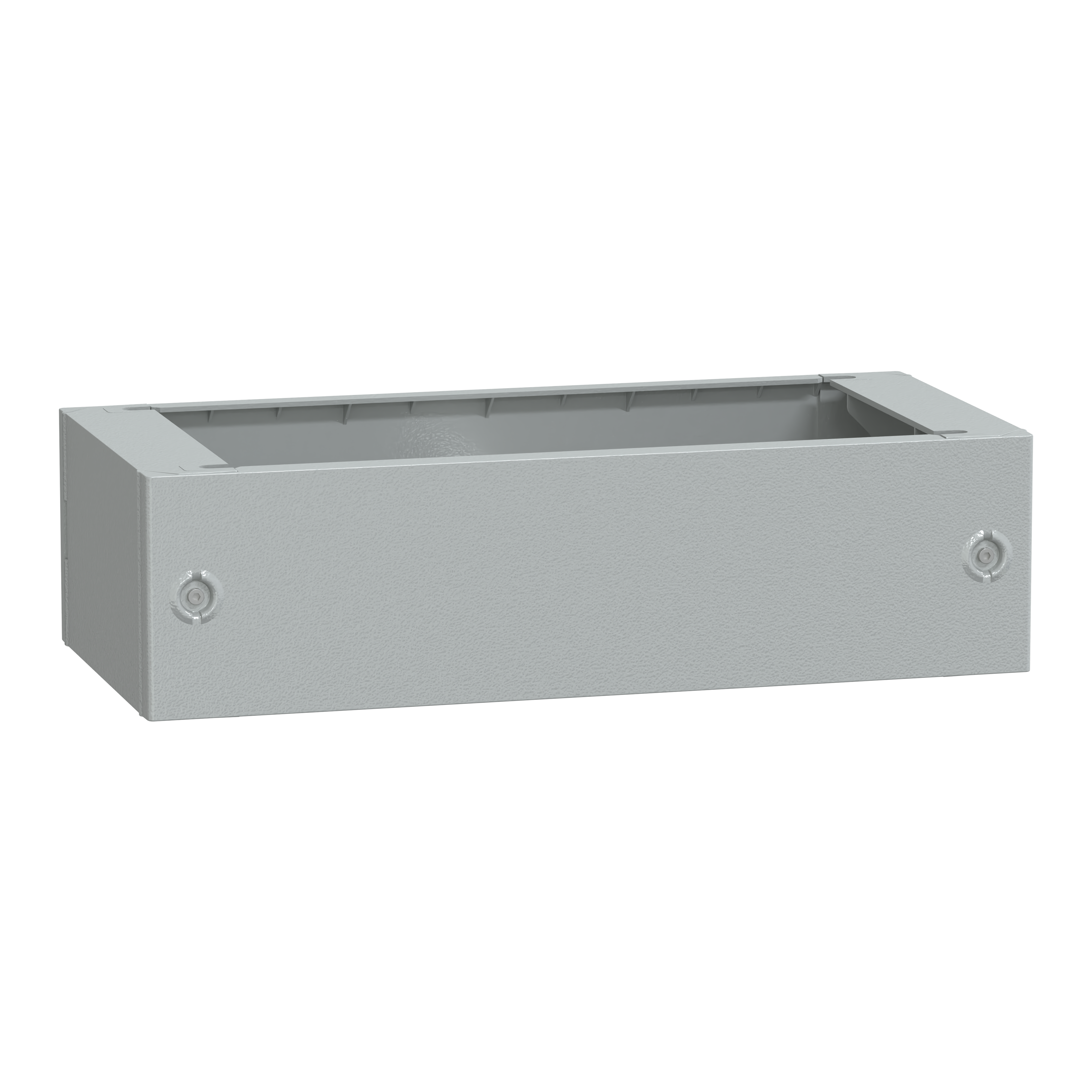 SCHNEIDER ELECTRIC - Zoccolo in poliestere tipo ZA per PLA-PLAT H200xL700xP420 RAL 7035