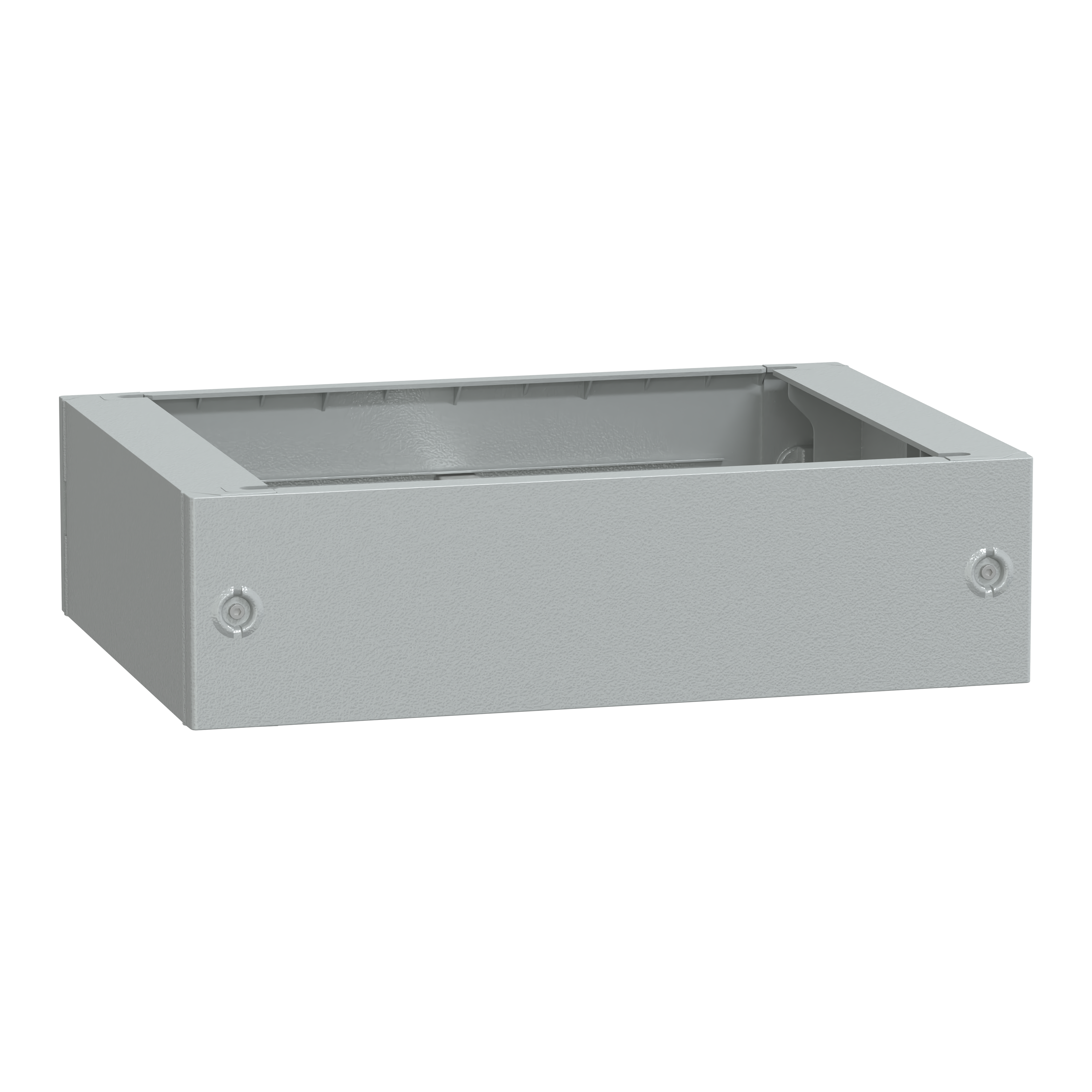 SCHNEIDER ELECTRIC - Zoccolo in poliestere tipo ZA per PLA-PLAT H200xL700xP620 RAL 7035